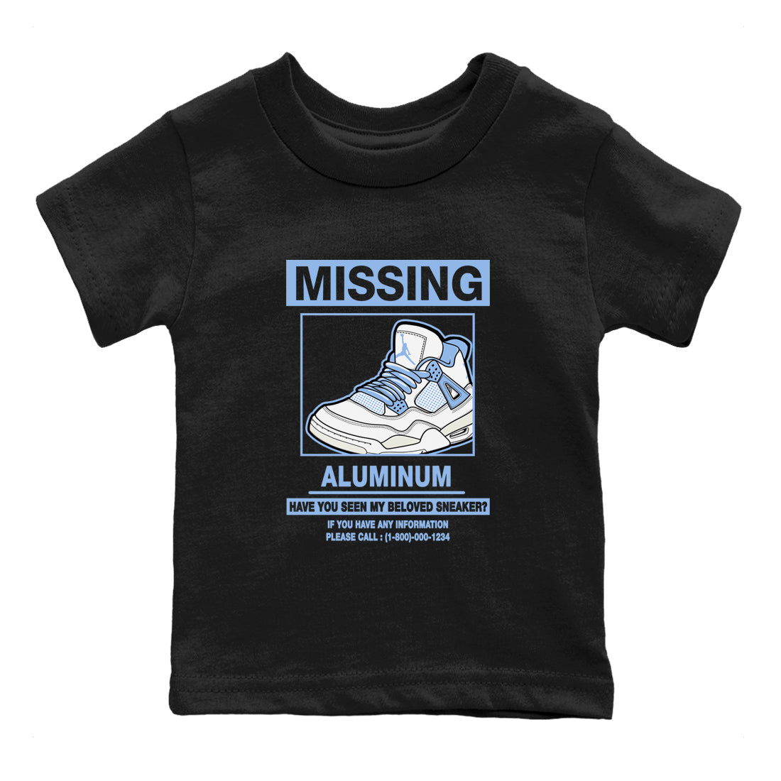 Missing snkmatch snkmatch Tees Kids - Air Jordan 4 Aluminum