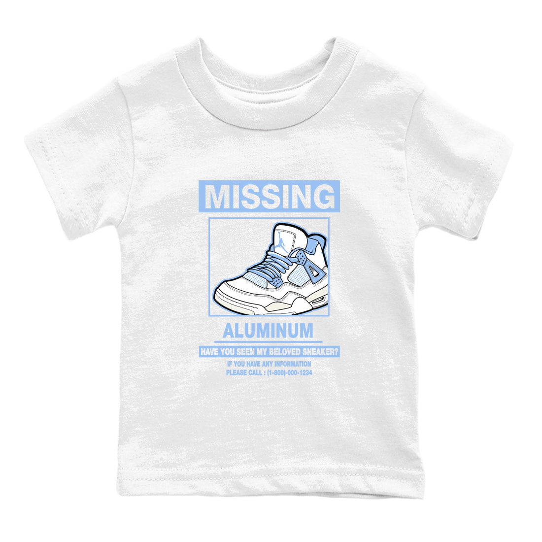 Missing snkmatch snkmatch Tees Kids - Air Jordan 4 Aluminum