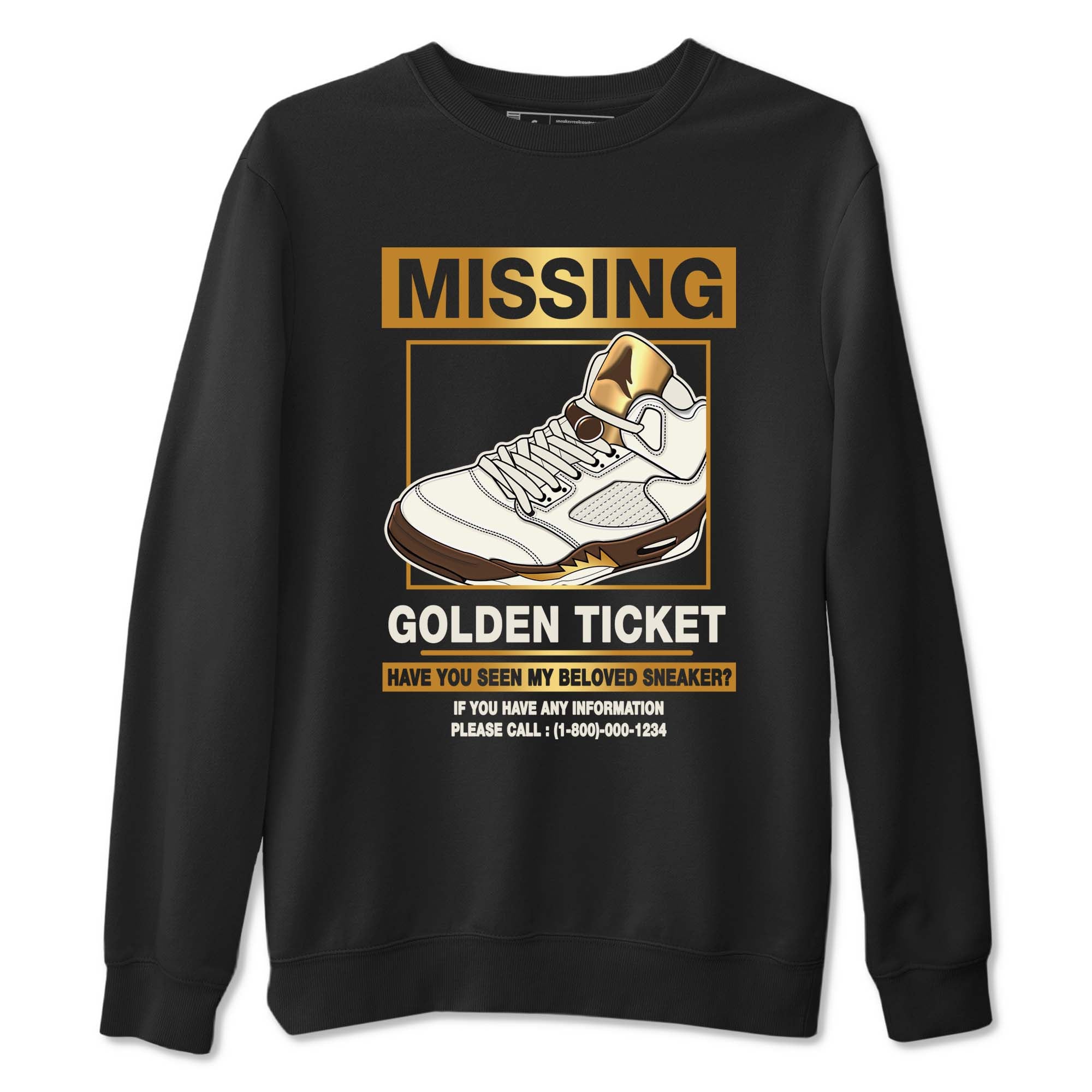 Missing snkmatch snkmatch Tees - Air Jordan 5 Golden Ticket