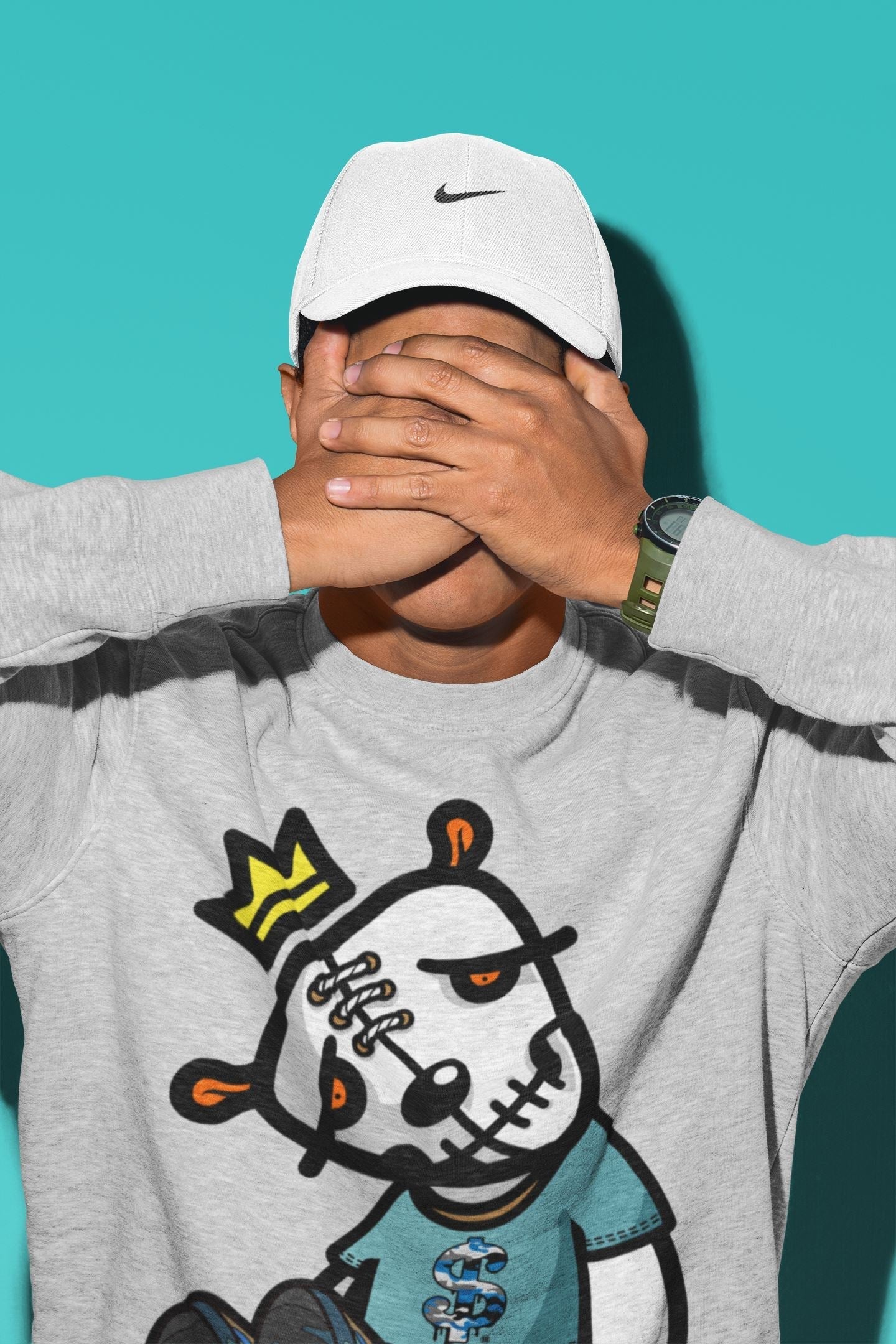 Dead Dolls Unisex Tops - Yeezy 700 Faded Azure