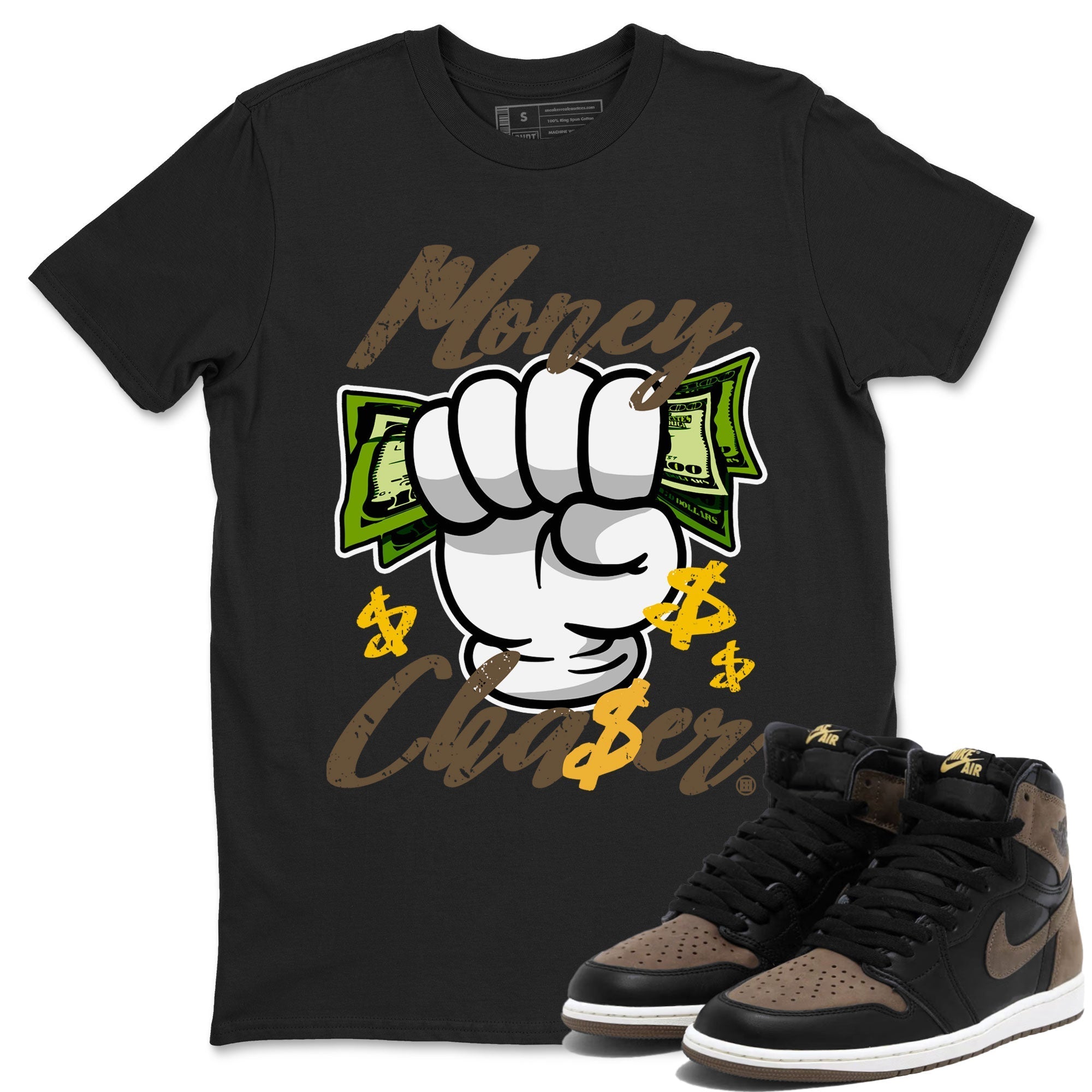 Money Chaser snkmatch Tee - Air Jordan 1 Palomino