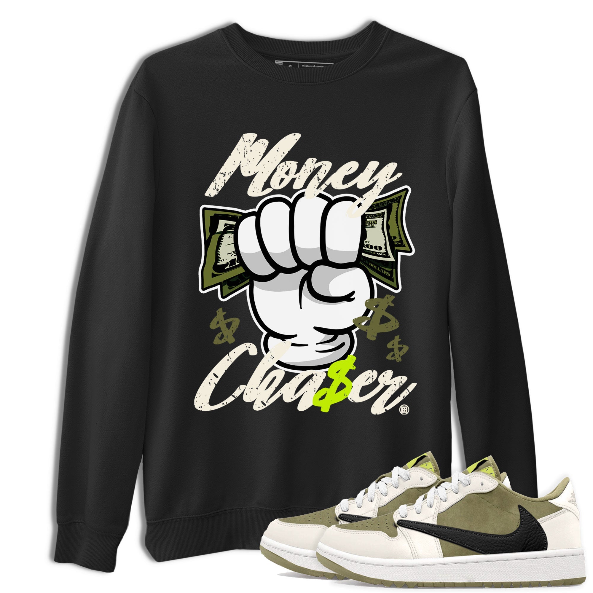 Money Chaser snkmatch Tee - Air Jordan 1 Travis Scott Golf