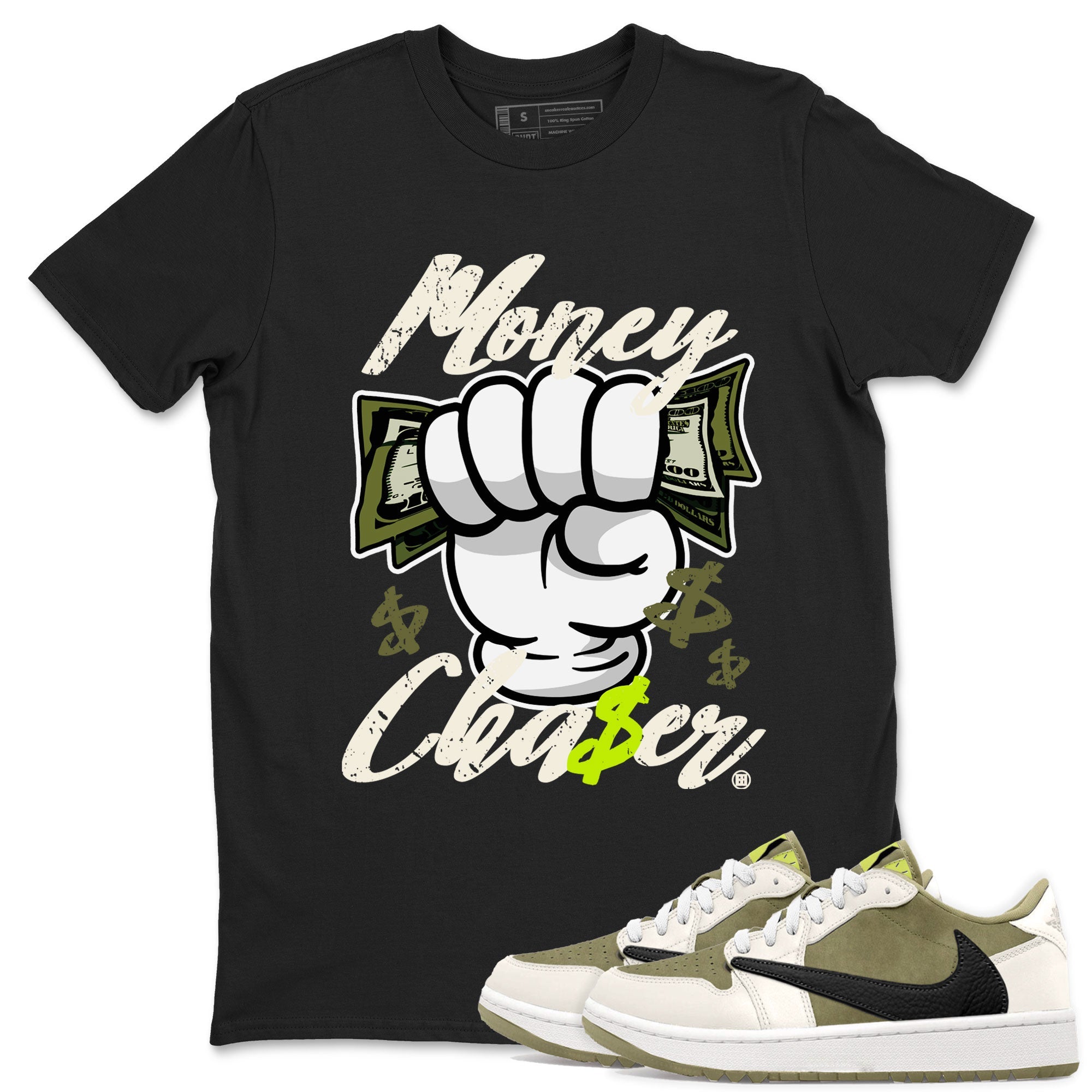 Money Chaser snkmatch Tee - Air Jordan 1 Travis Scott Golf