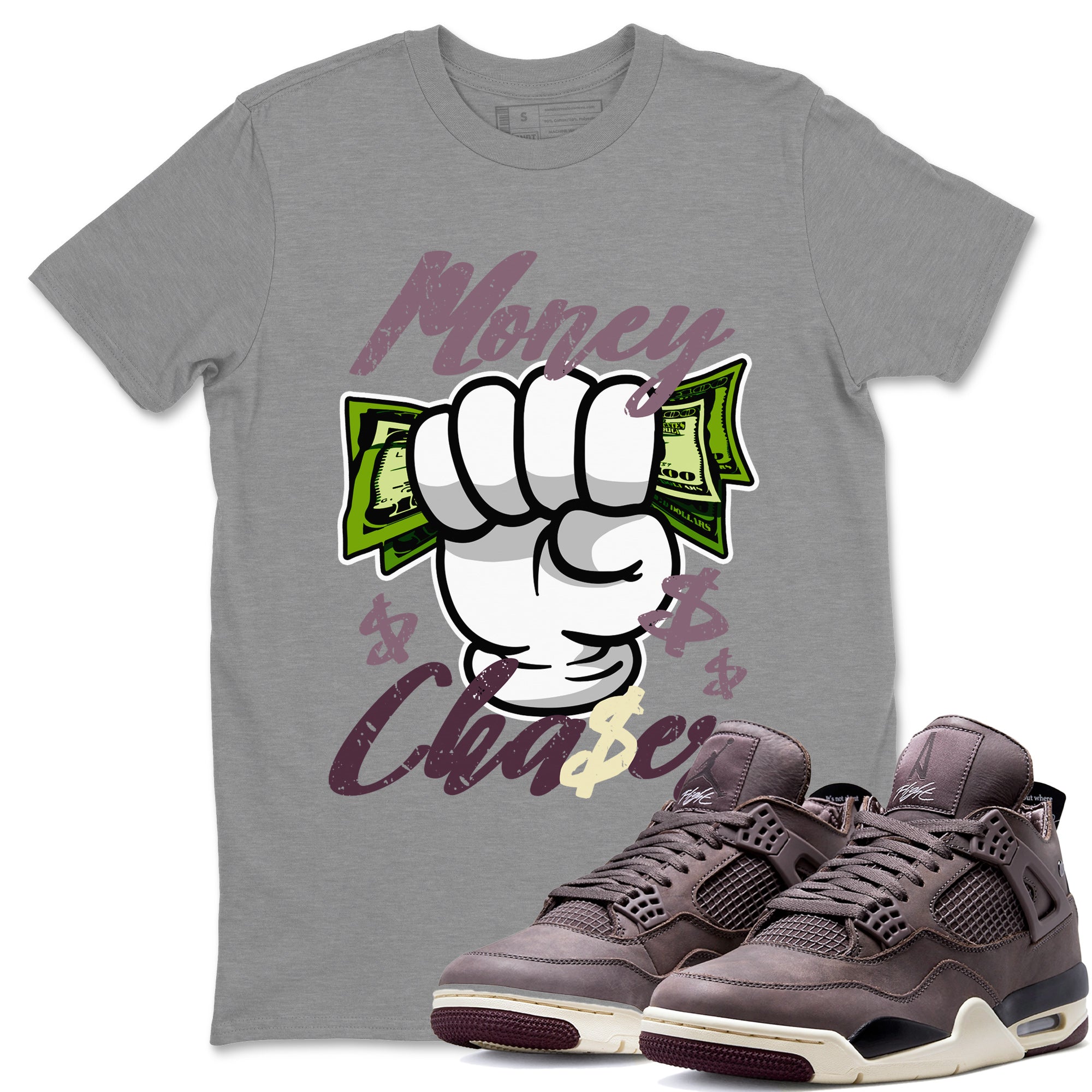 Money Chaser Unisex Tops - Air Jordan 4 A Ma Maniere