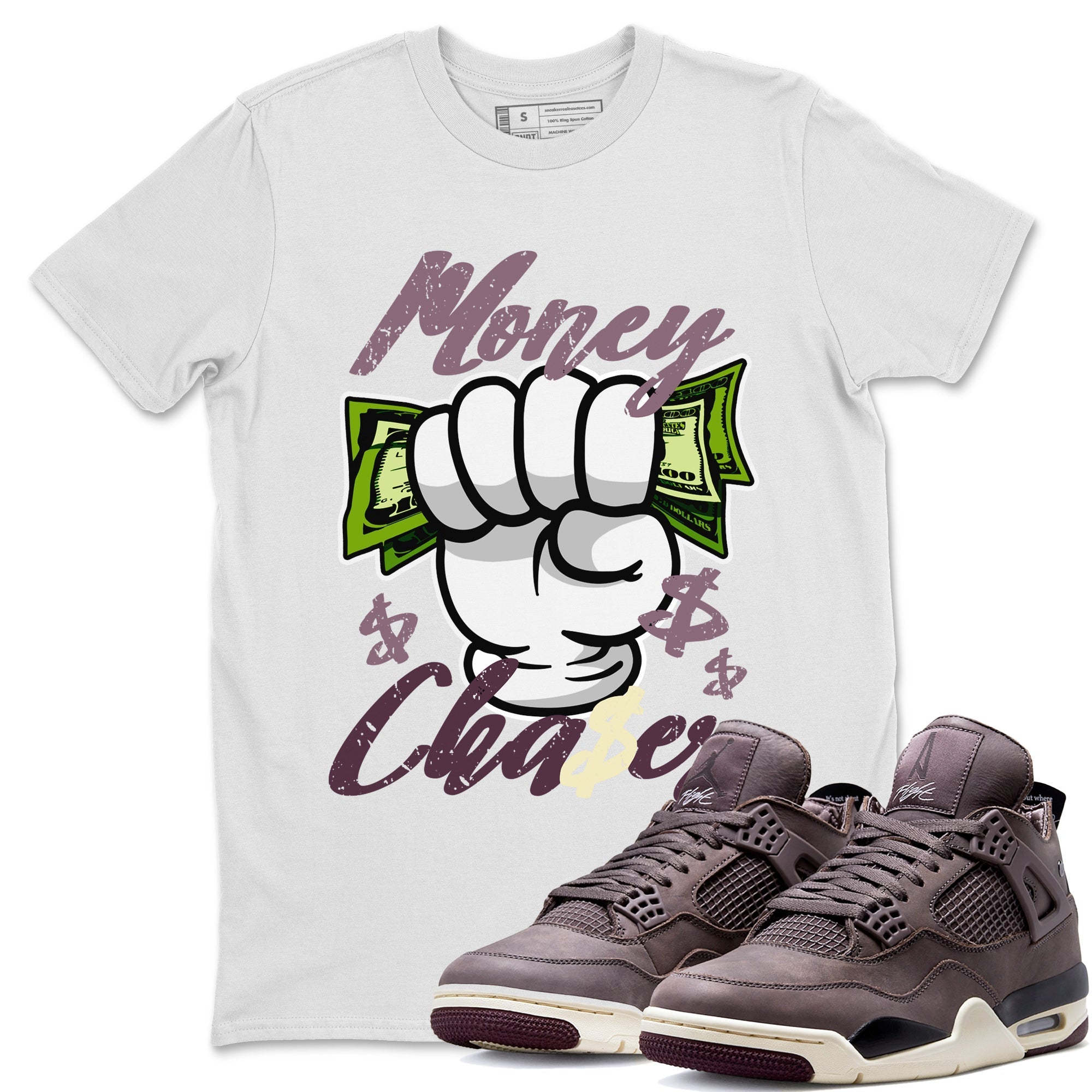 Money Chaser Unisex Tops - Air Jordan 4 A Ma Maniere
