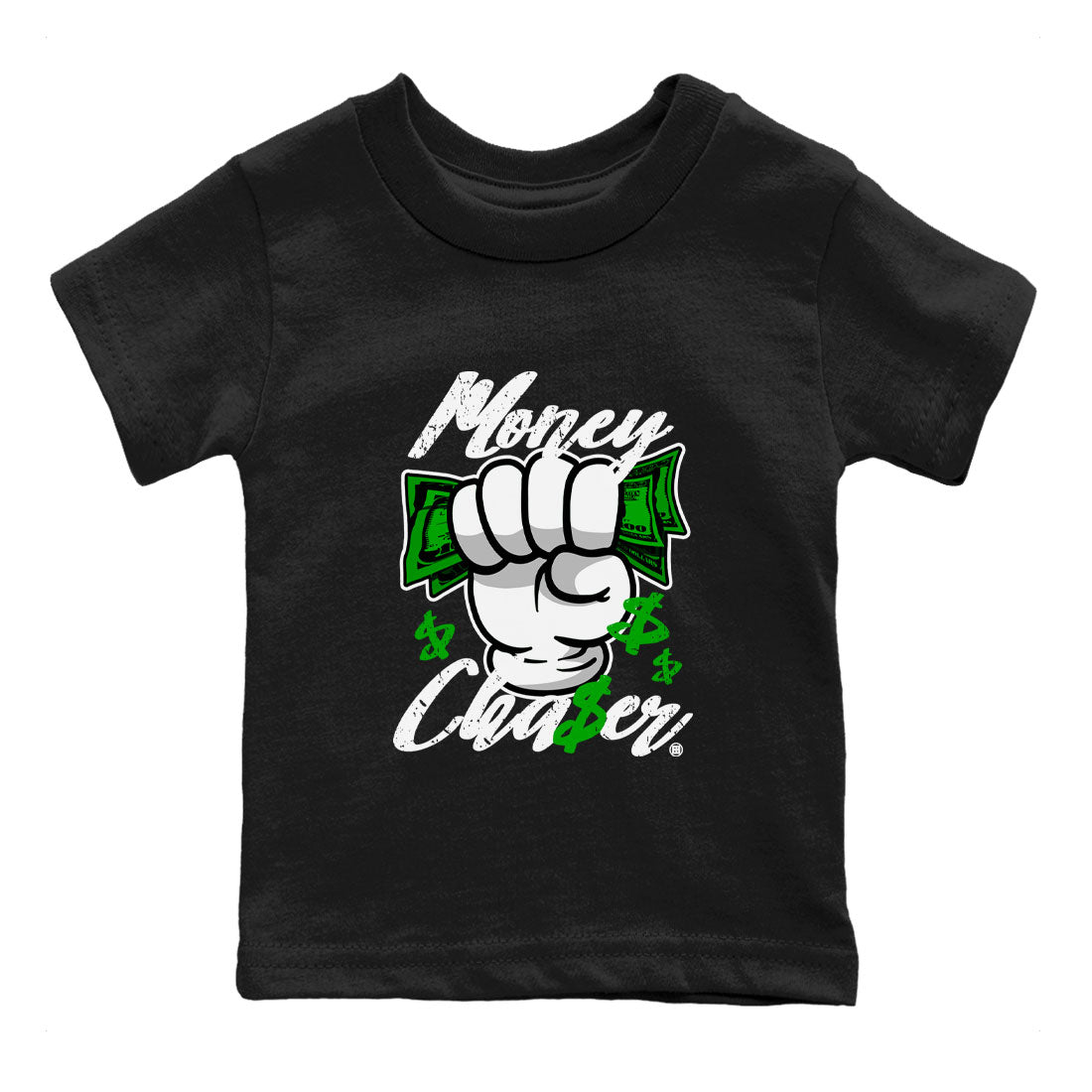 Money Chaser snkmatch Tee Kids - Air Jordan 5 Lucky Green