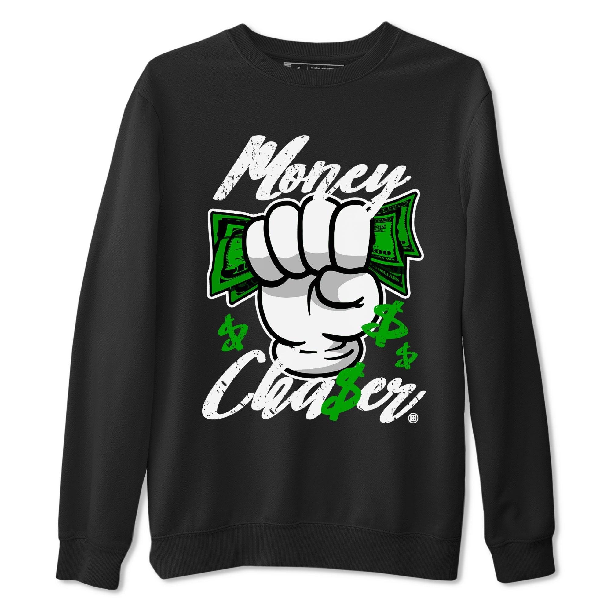 Money Chaser snkmatch Tee - Air Jordan 5 Lucky Green