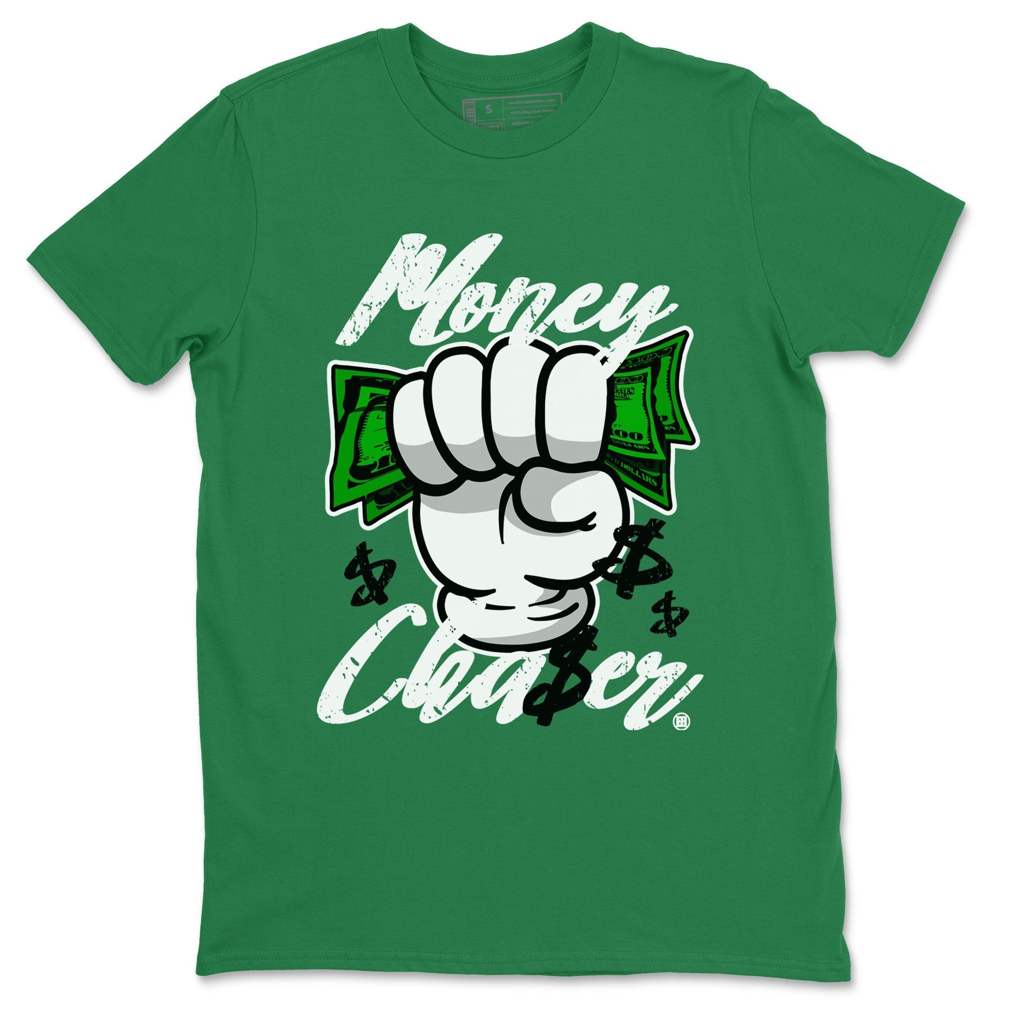 Money Chaser snkmatch Tee - Air Jordan 5 Lucky Green