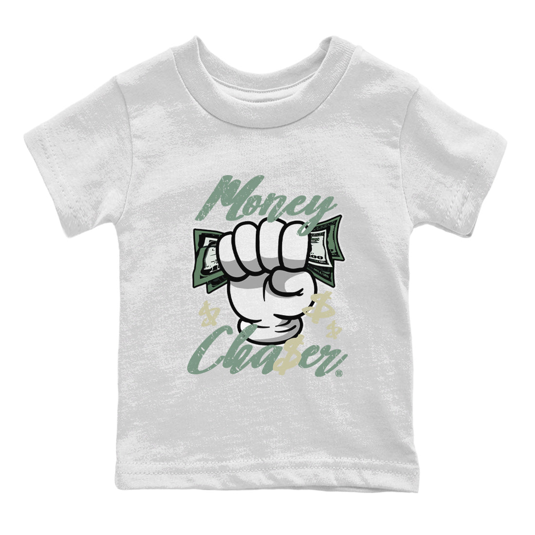 Money Chaser Kids Tops - Dunk Mica Green