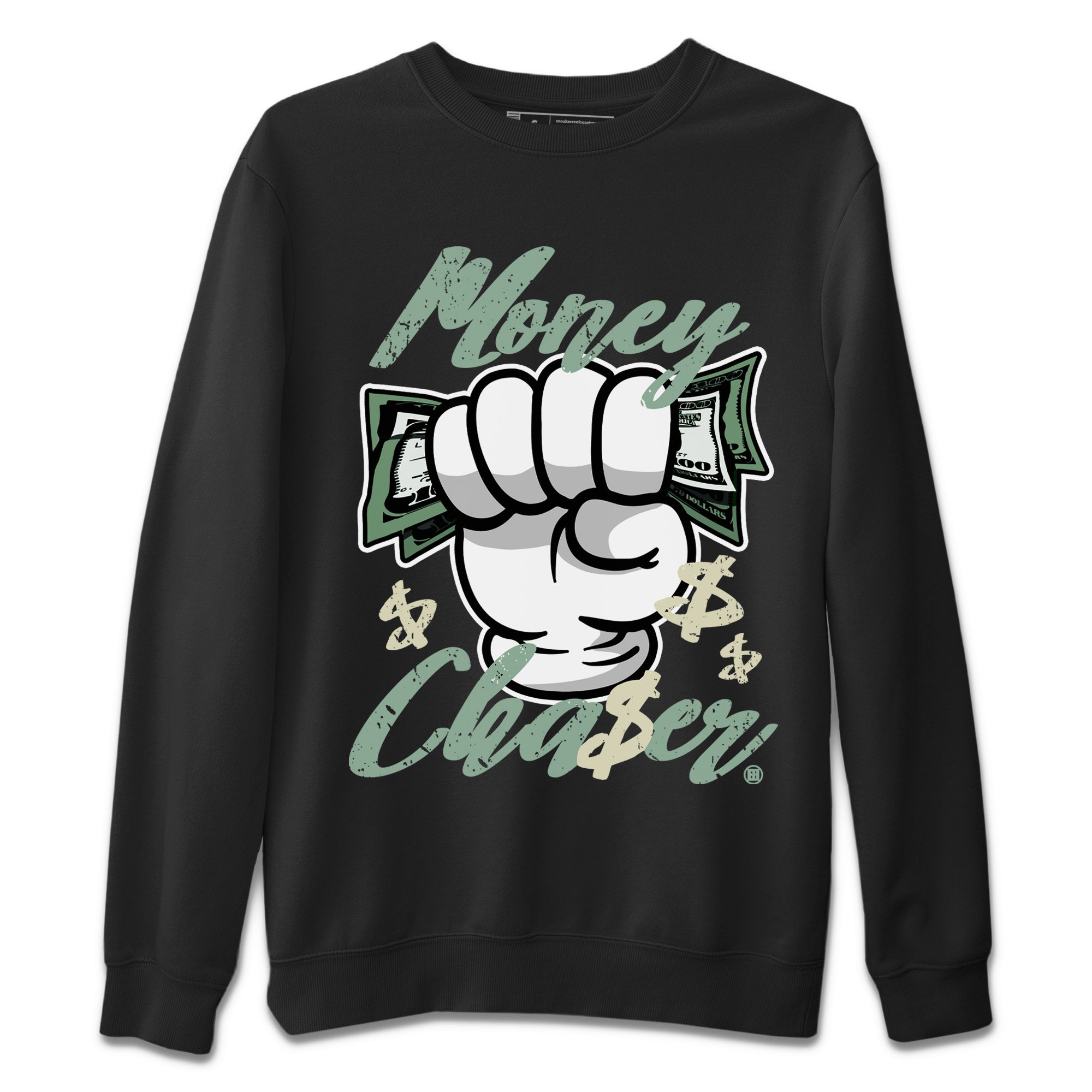 Money Chaser Unisex Tops - Dunk Mica Green