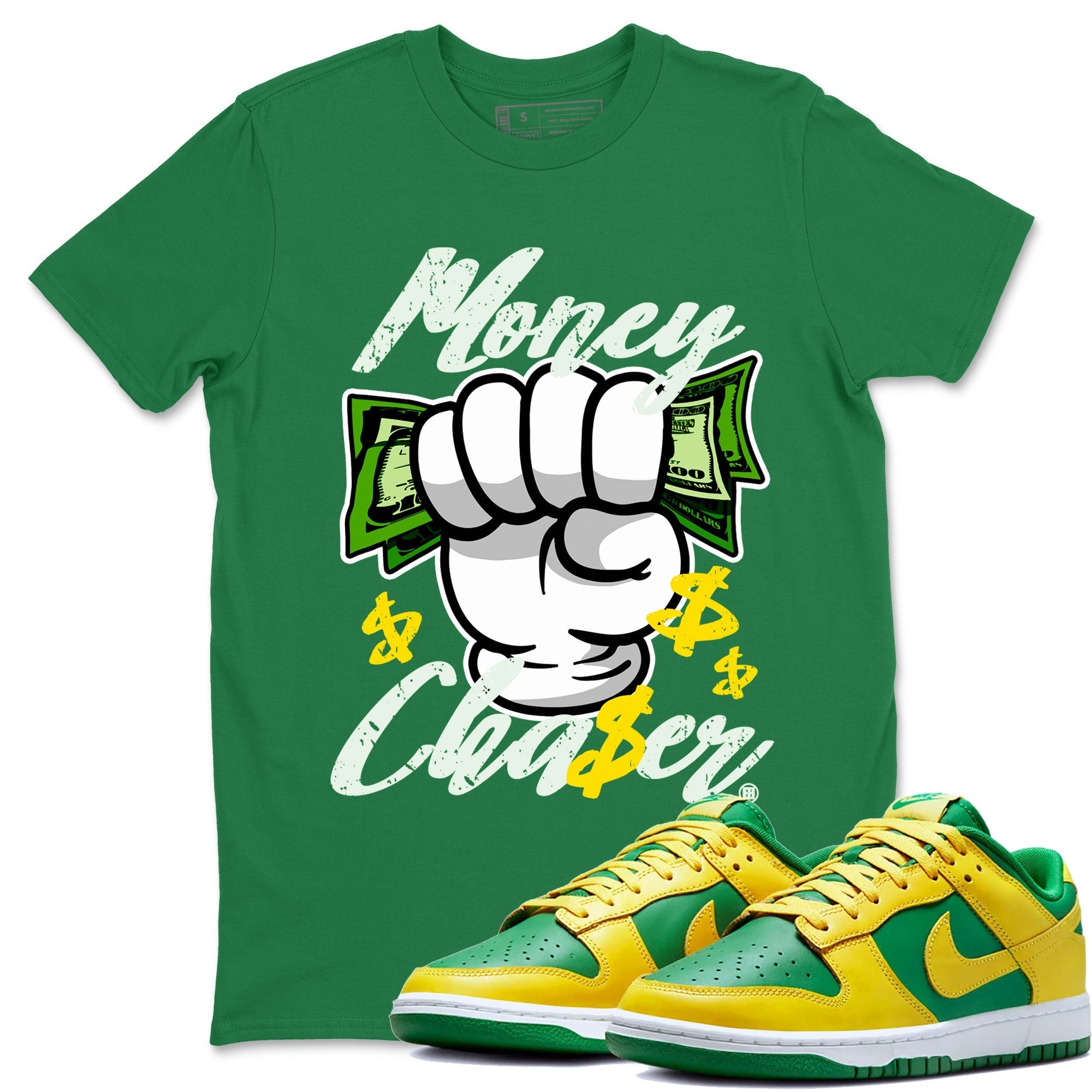 Money Chaser Unisex Tops - Dunk Reverse Brazil