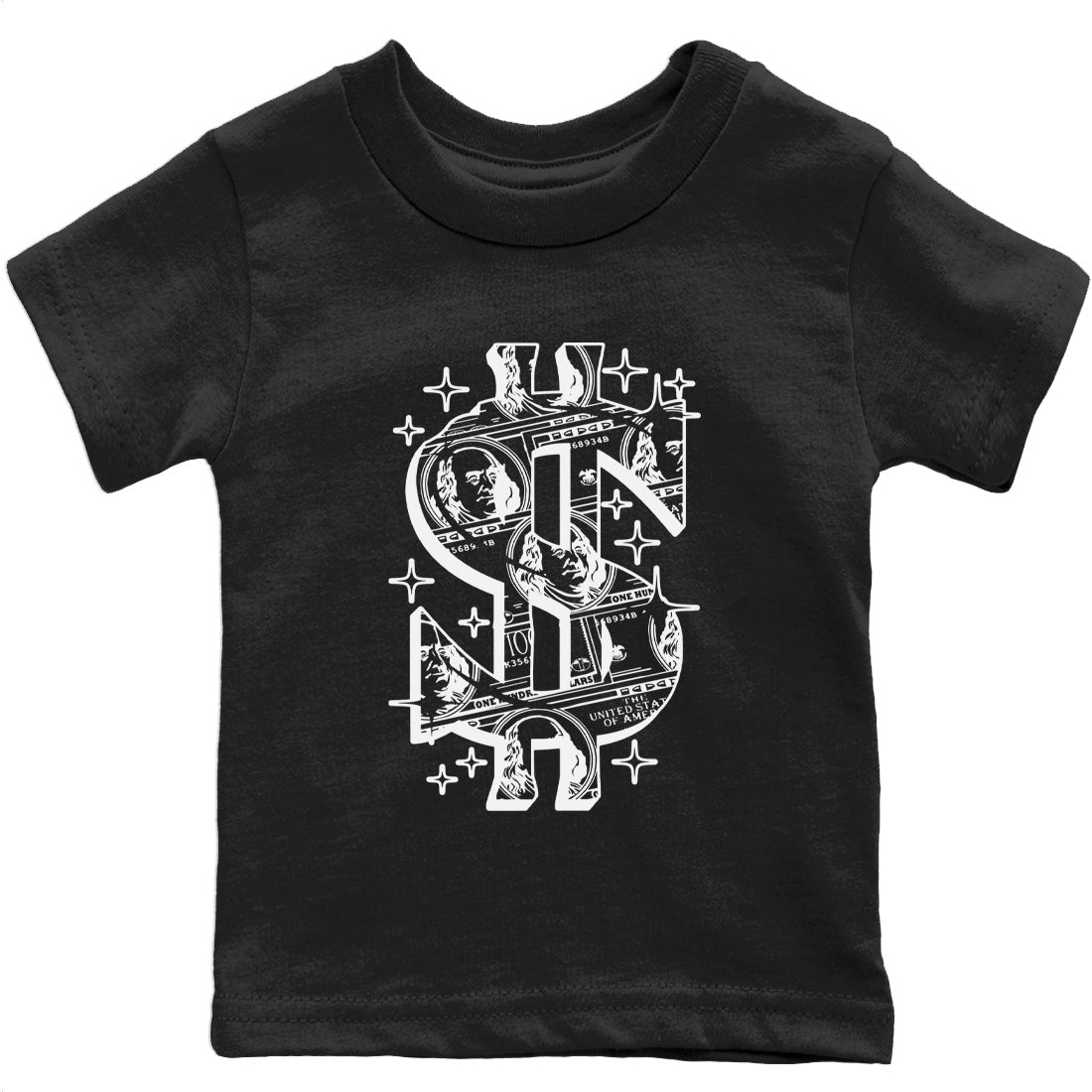Money Dollar Kids Tops - Air Jordan 11 72-10