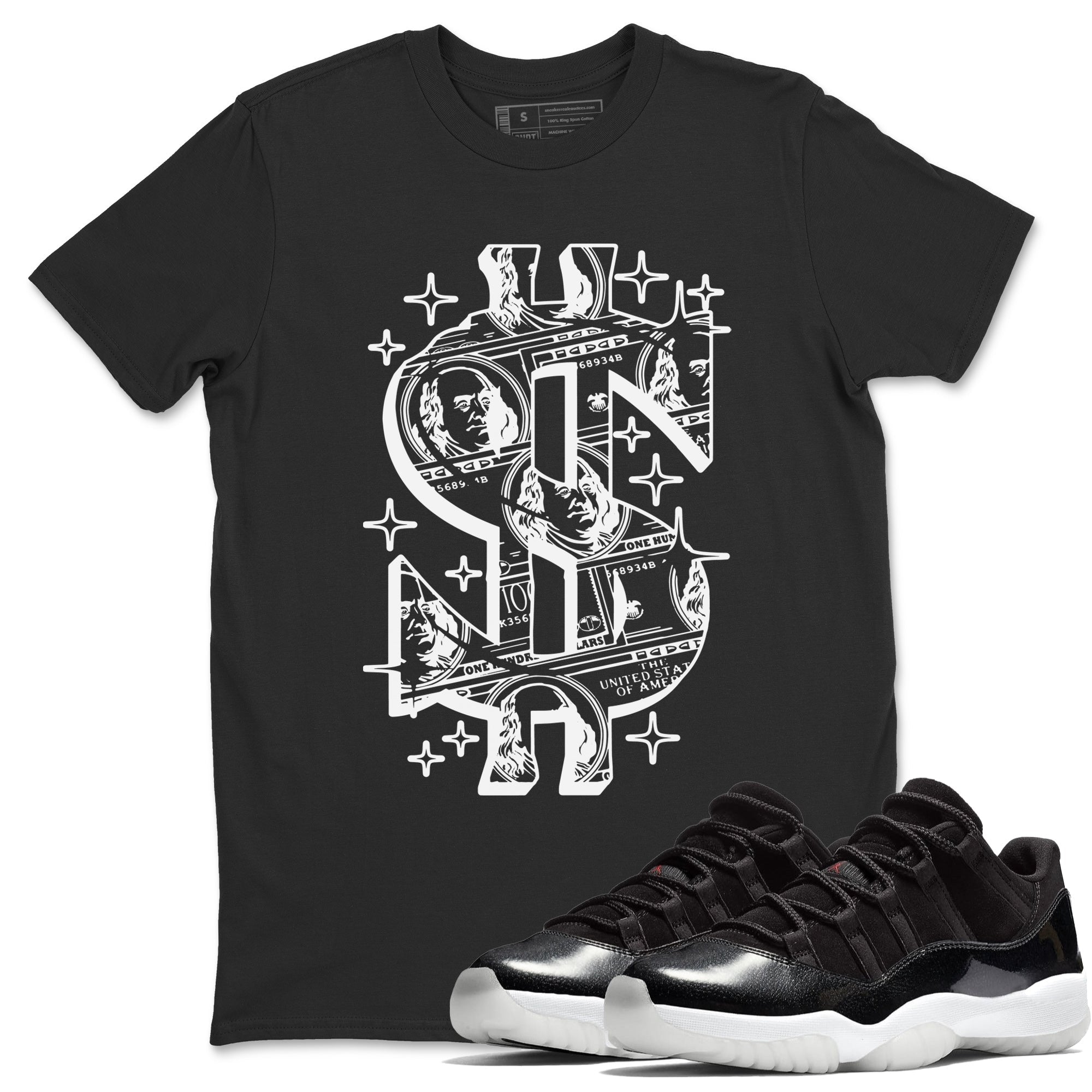 Money Dollar Unisex Tops - Air Jordan 11 72-10