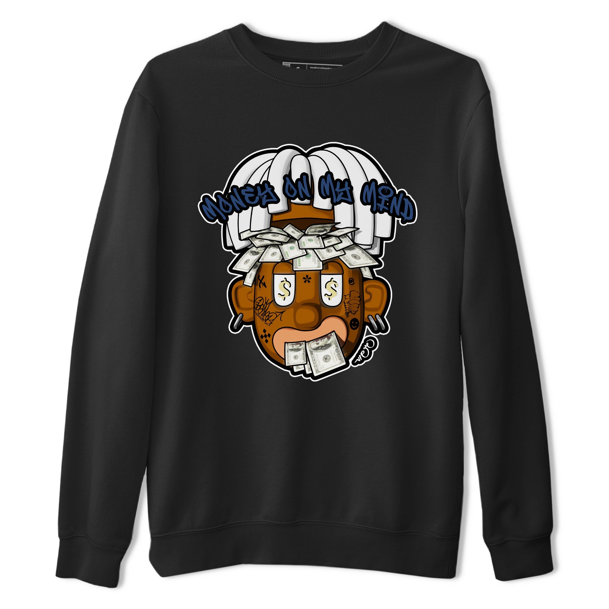 Money On My Mind snkmatch Tee - Air Jordan 5 A Ma Maniere x Photon Dust
