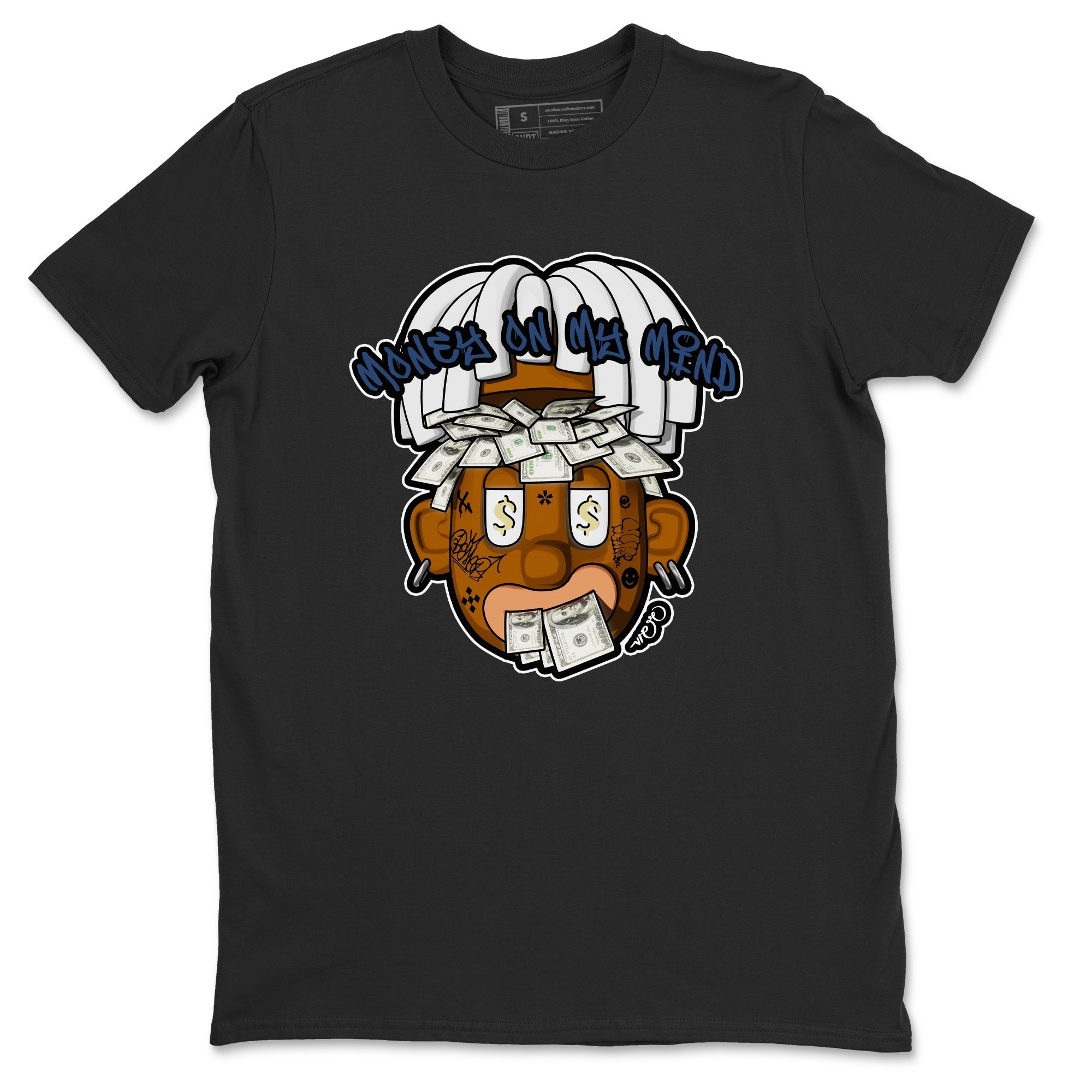 Money On My Mind snkmatch Tee - Air Jordan 5 A Ma Maniere x Photon Dust