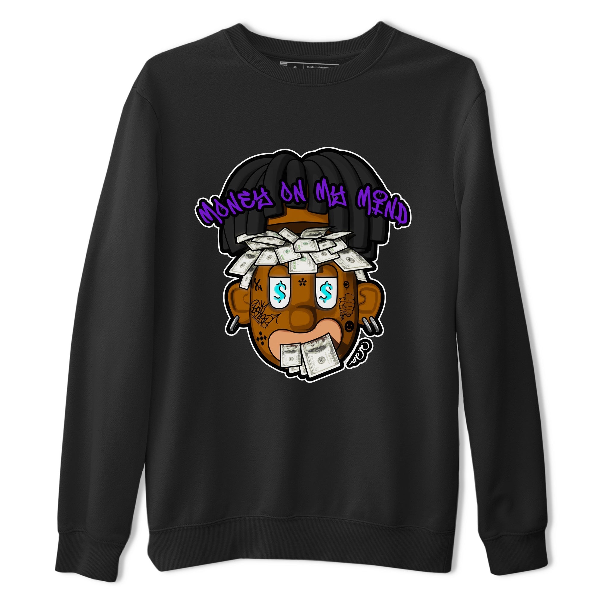 Money On My Mind snkmatch Tee - Air Jordan 6 Aqua