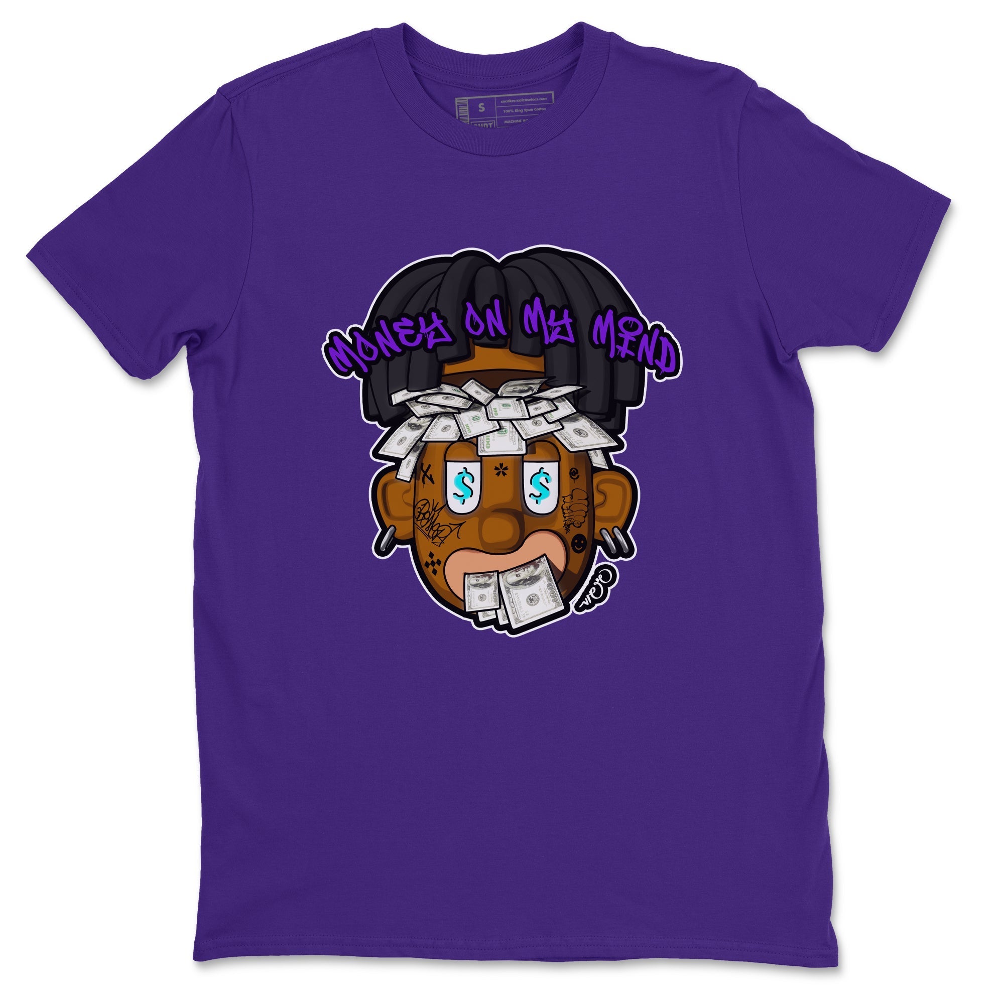 Money On My Mind snkmatch Tee - Air Jordan 6 Aqua