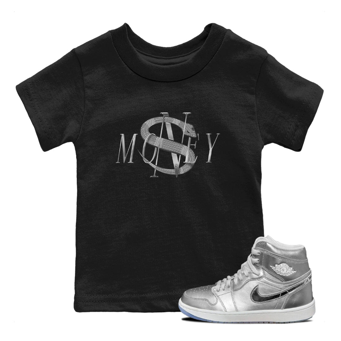 Money Snake snkmatch Tee Kids - Air Jordan 1 Gift Giving