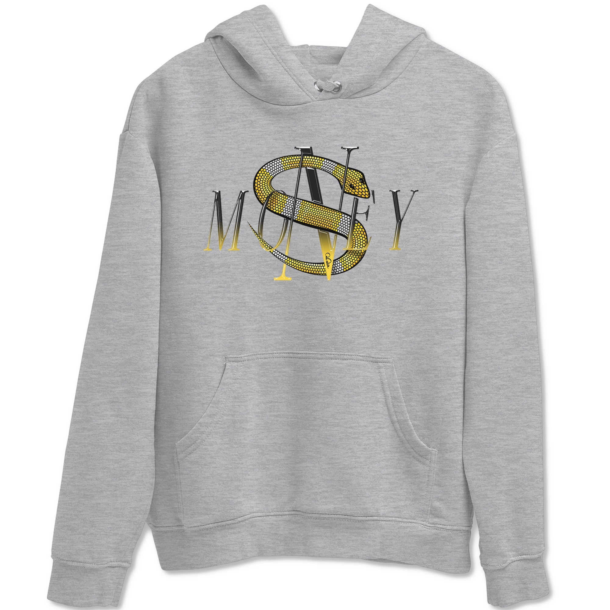 Money Snake snkmatch Tees - Air Jordan 1 Yellow Ochre