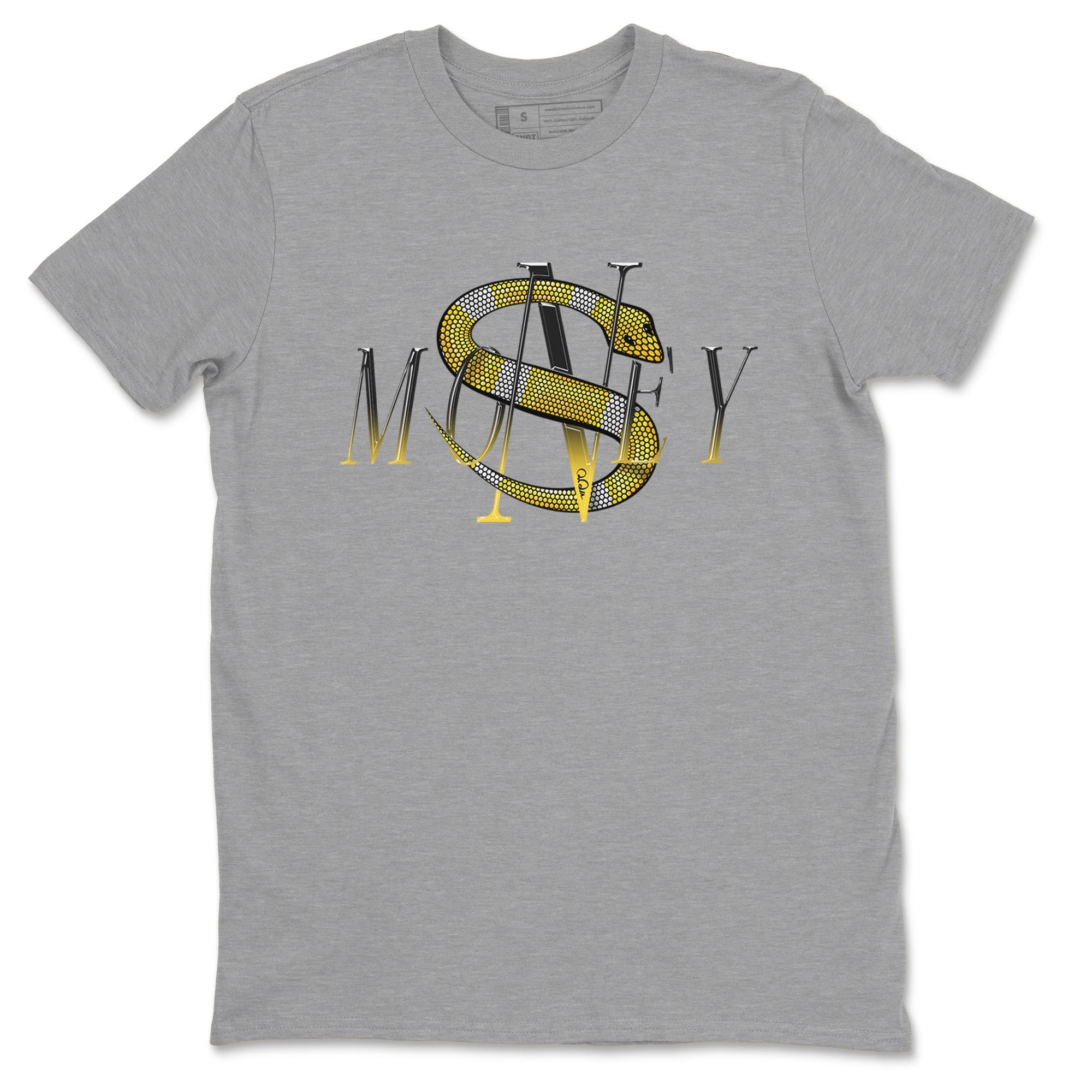 Money Snake snkmatch Tees - Air Jordan 1 Yellow Ochre