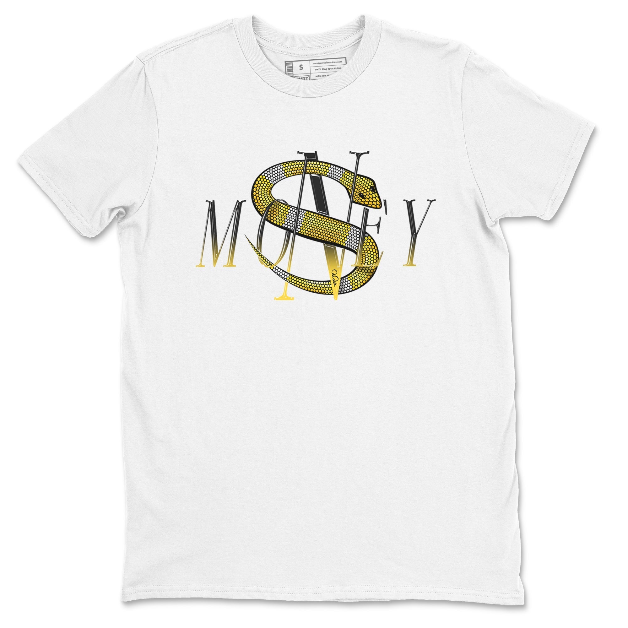 Money Snake snkmatch Tees - Air Jordan 1 Yellow Ochre
