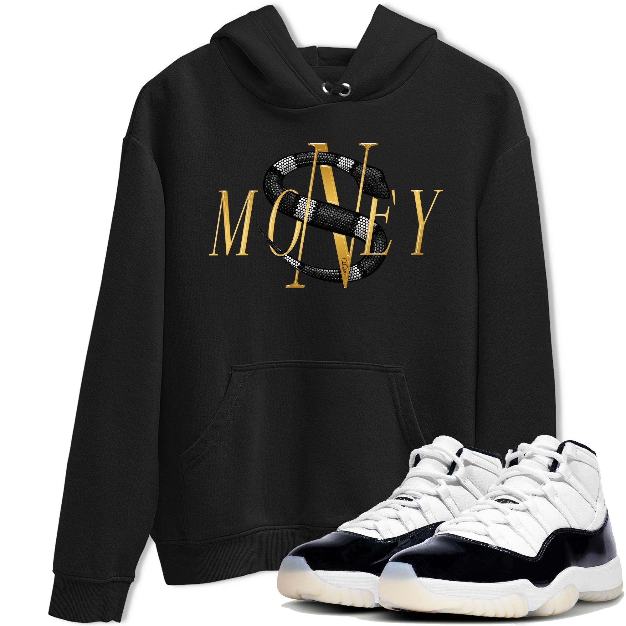 Money Snake snkmatch Tee - Air Jordan 11 Gratitude