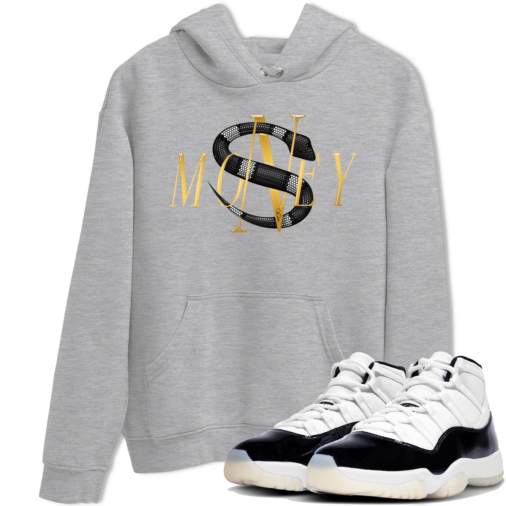 Money Snake snkmatch Tee - Air Jordan 11 Gratitude
