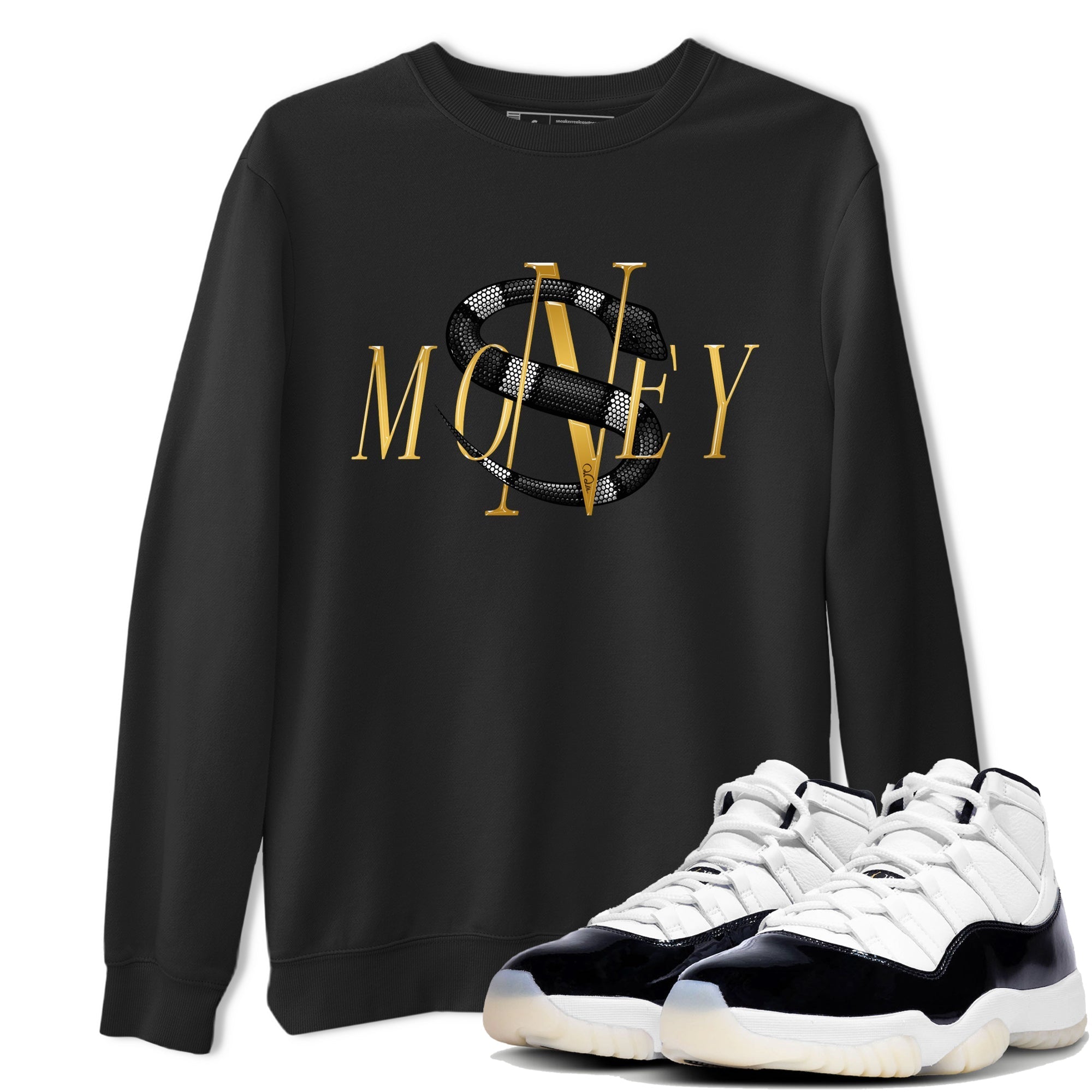 Money Snake snkmatch Tee - Air Jordan 11 Gratitude