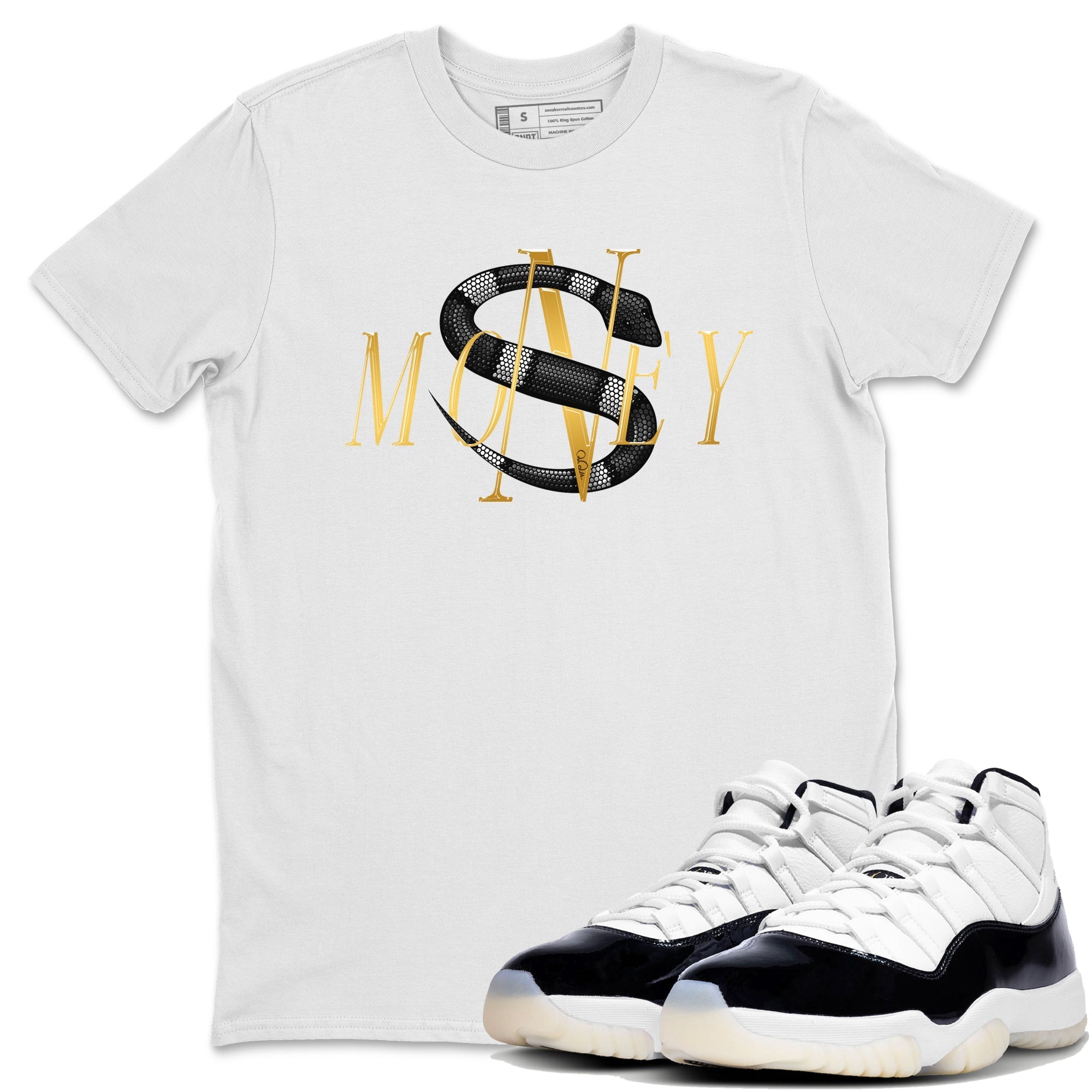 Money Snake snkmatch Tee - Air Jordan 11 Gratitude
