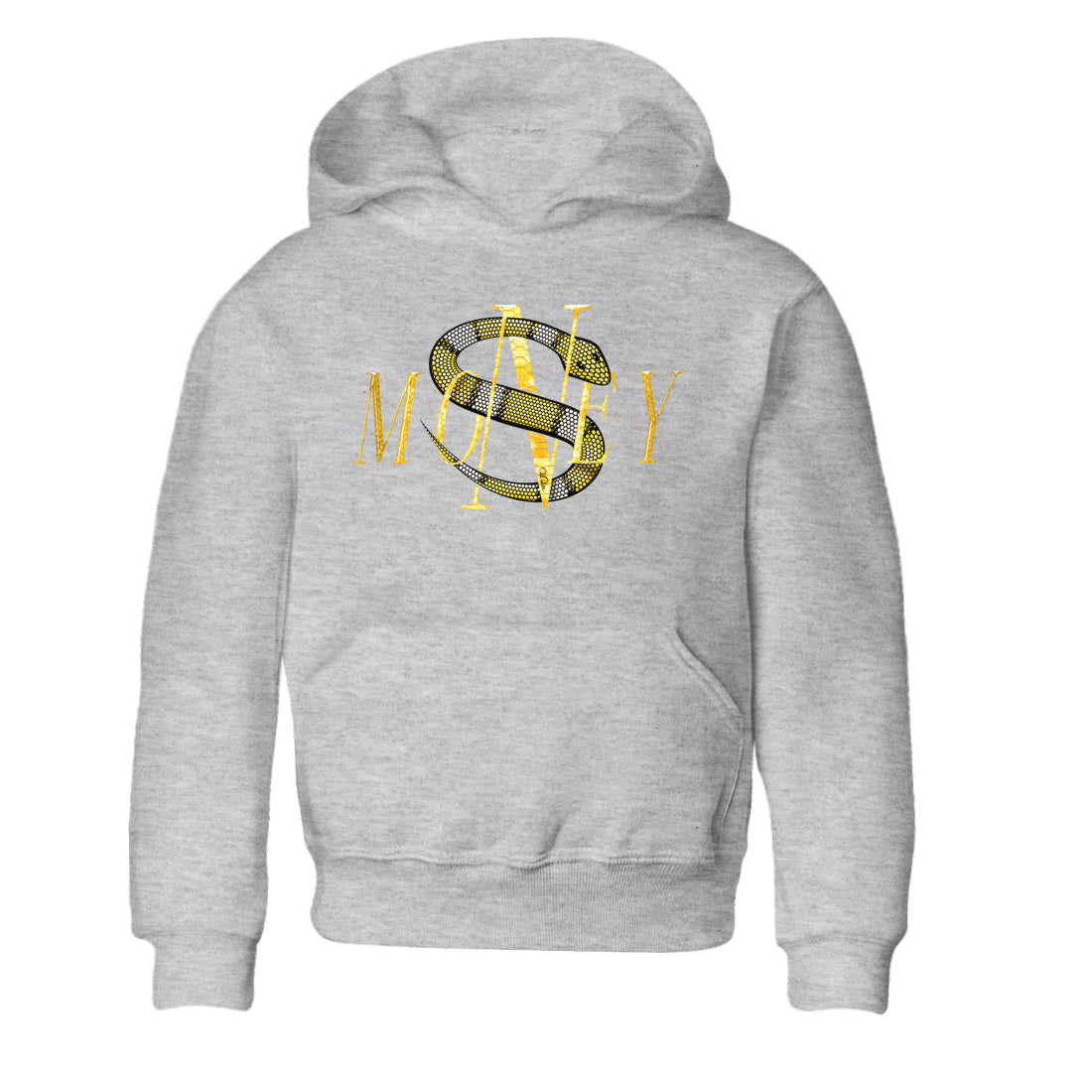 Money Snake Kids Tops - Air Jordan 11 Yellow Python