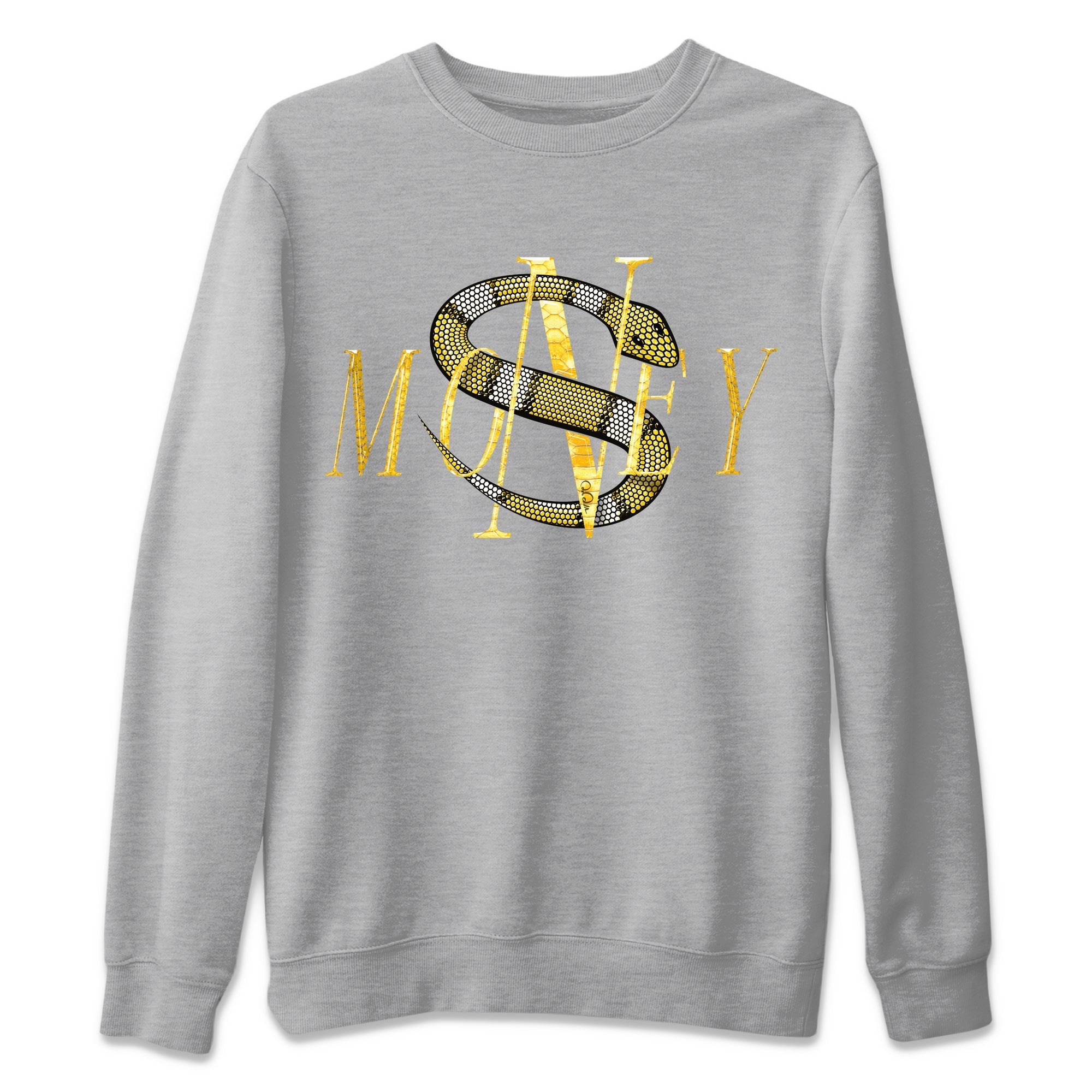 Money Snake Unisex Tops - Air Jordan 11 Yellow Python