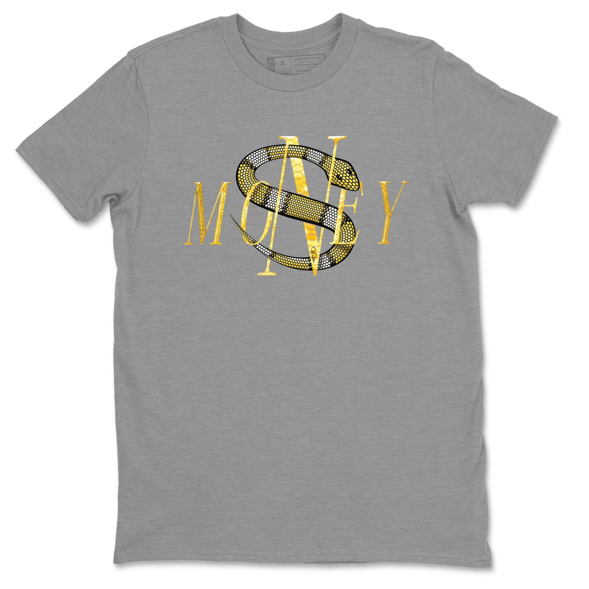 Money Snake Unisex Tops - Air Jordan 11 Yellow Python