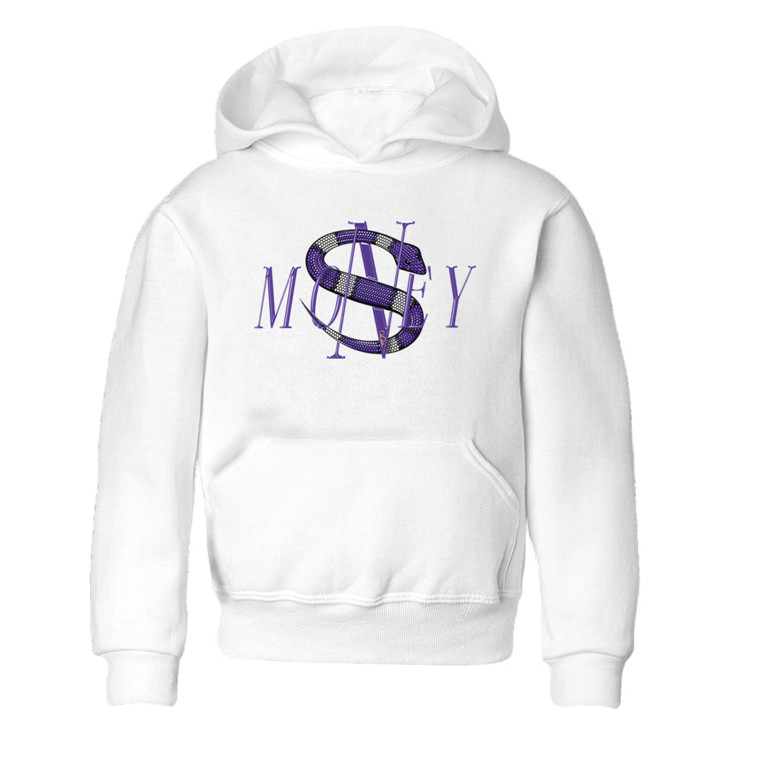 Money Snake Kids Tops - Air Jordan 12 Field Purple