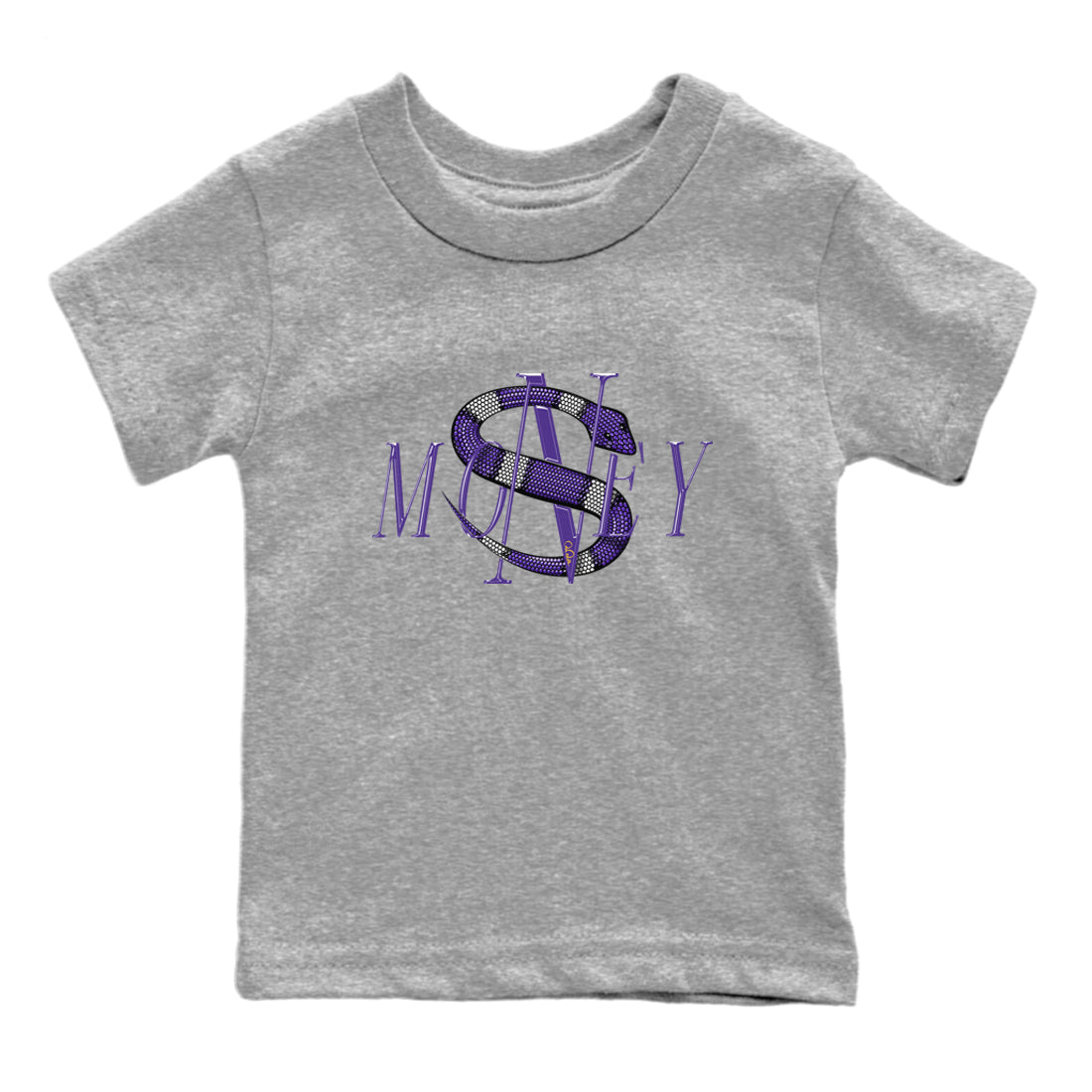 Money Snake Kids Tops - Air Jordan 12 Field Purple
