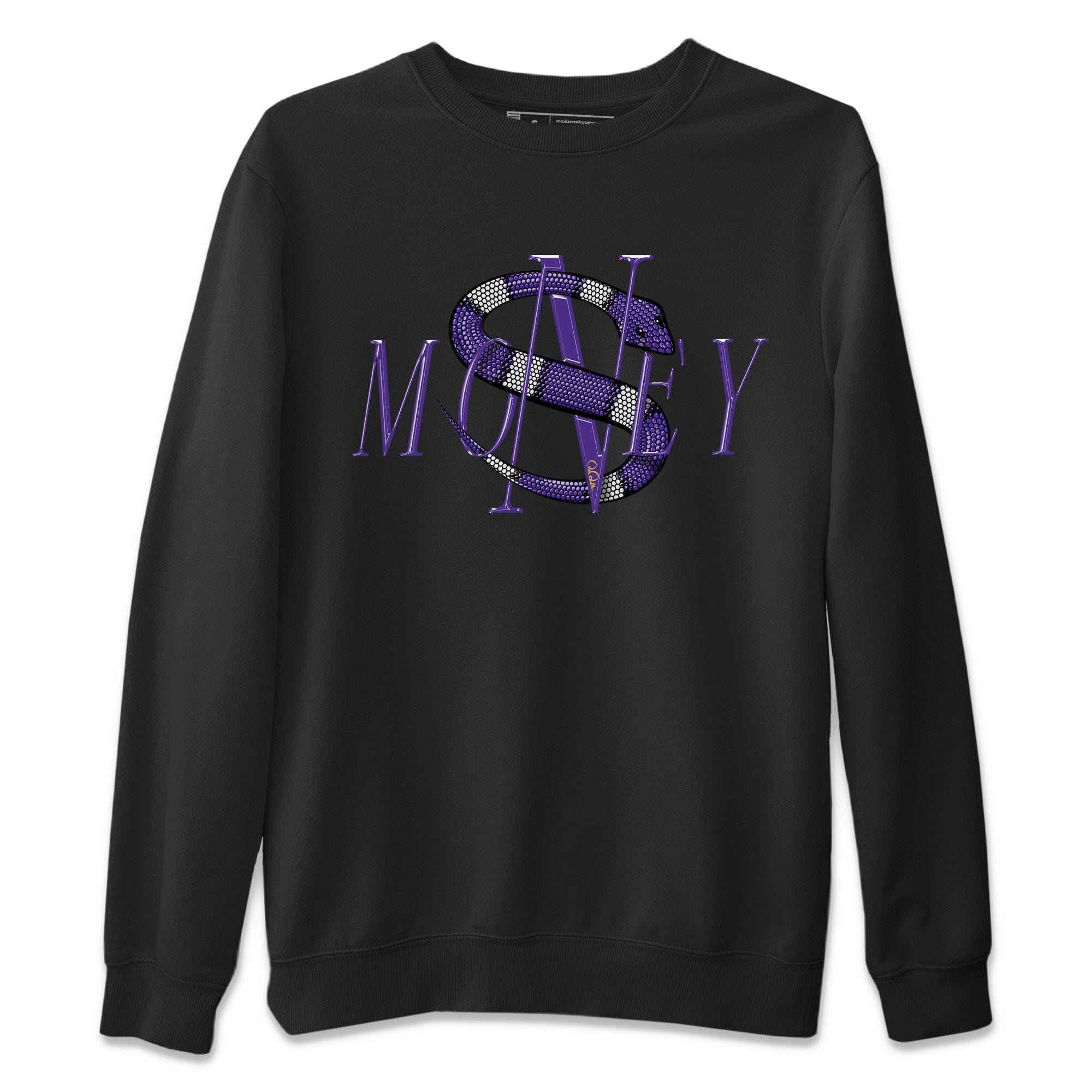 Money Snake Unisex Tops - Air Jordan 12 Field Purple