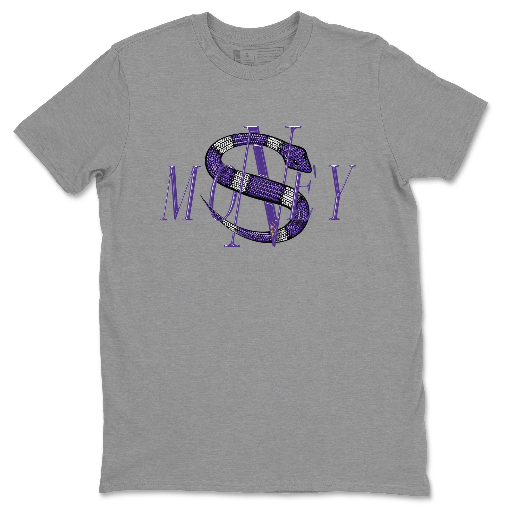 Money Snake Unisex Tops - Air Jordan 12 Field Purple