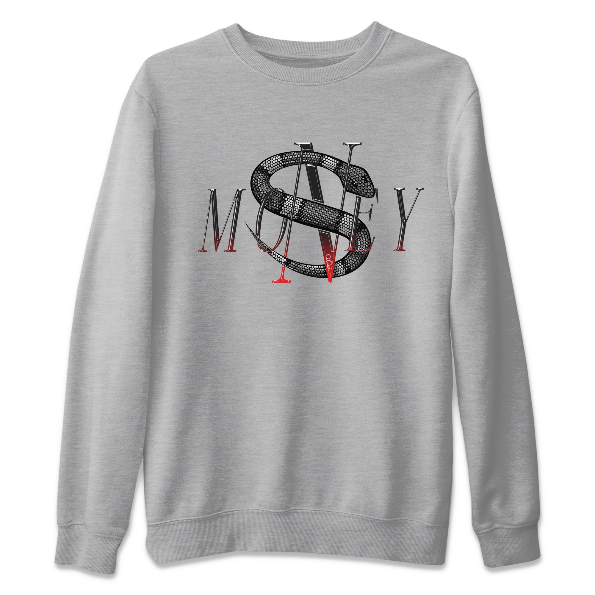 Money Snake Unisex Tops - Air Jordan 13 Black Flint