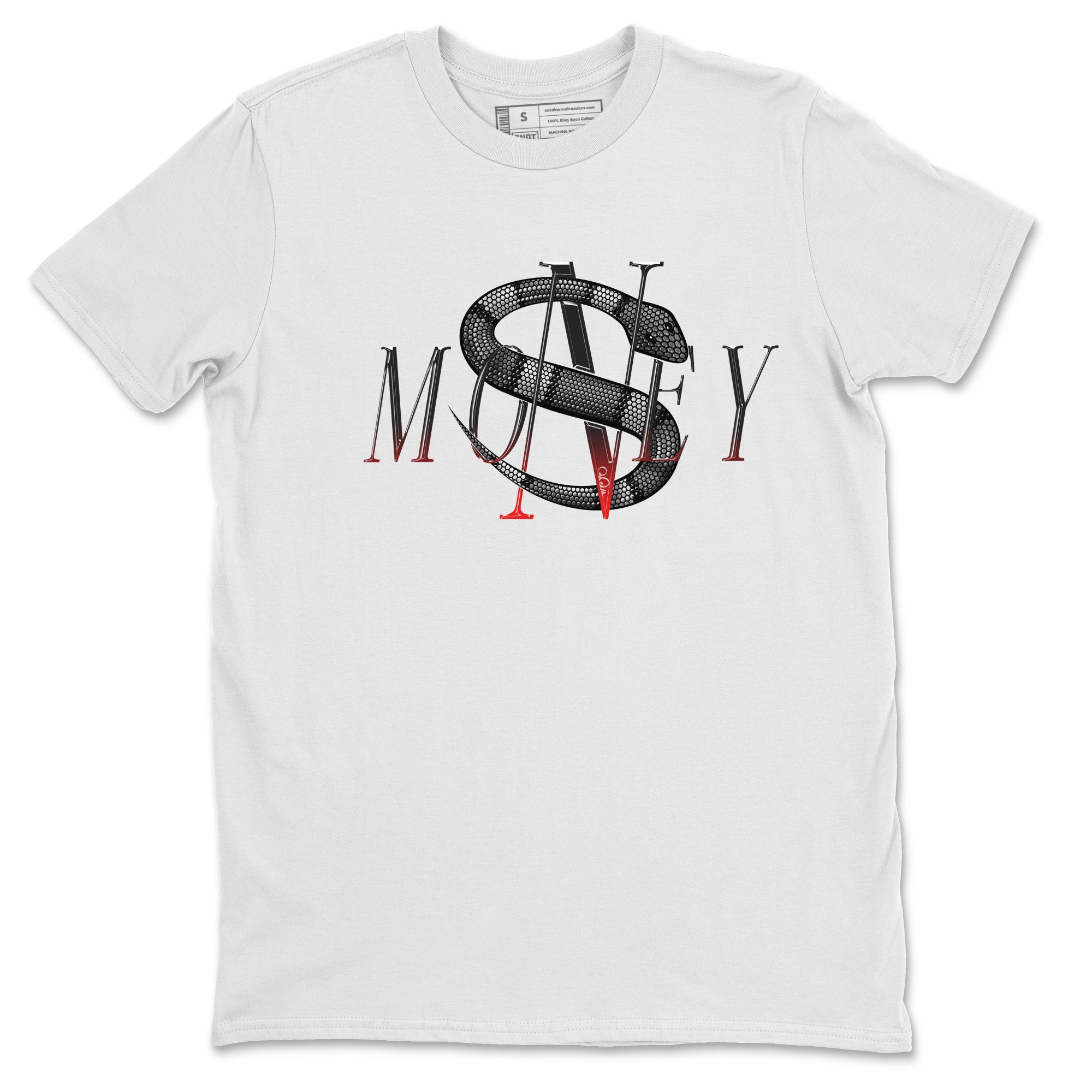 Money Snake Unisex Tops - Air Jordan 13 Black Flint