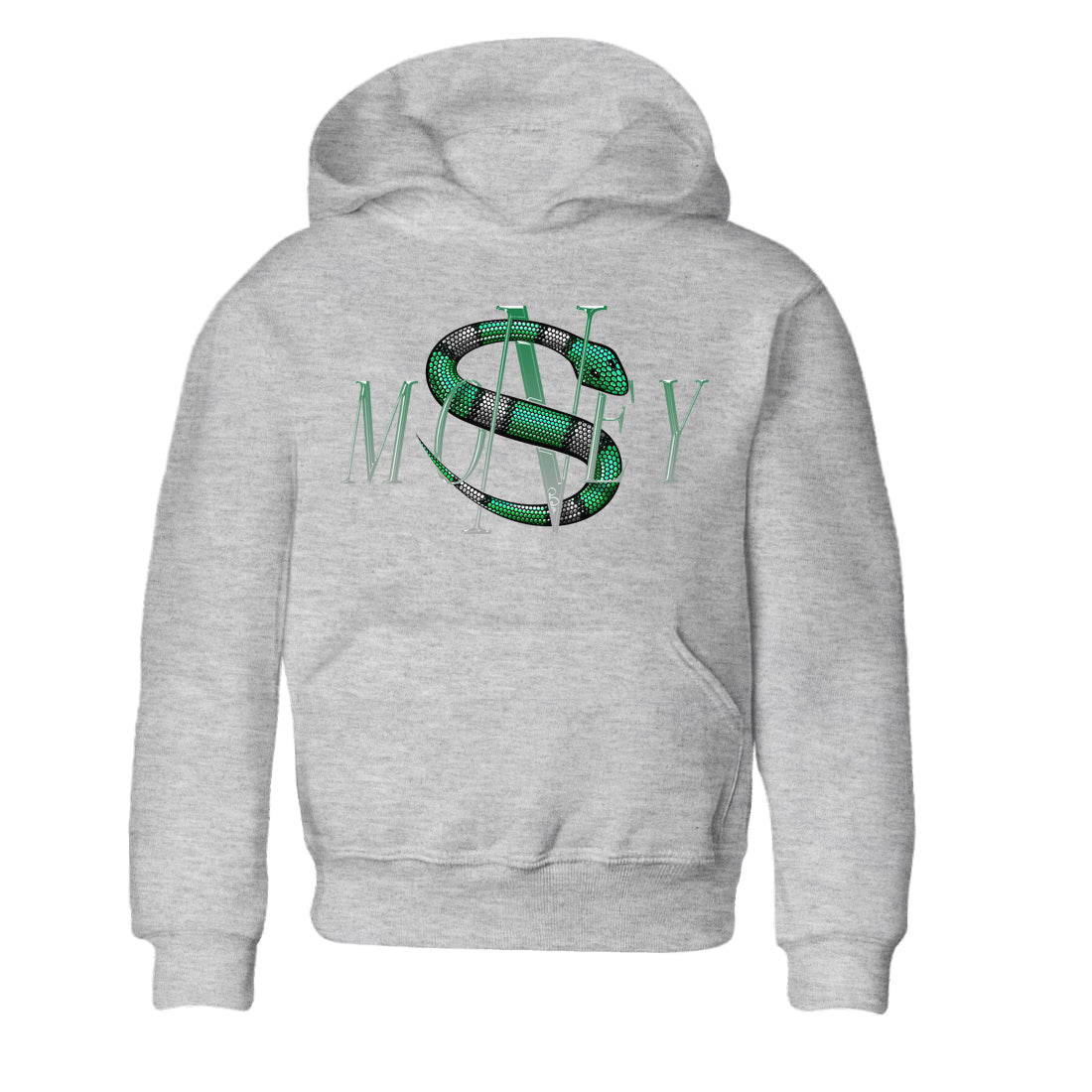 Money Snake Kids Tops - Air Jordan 4 Pine Green