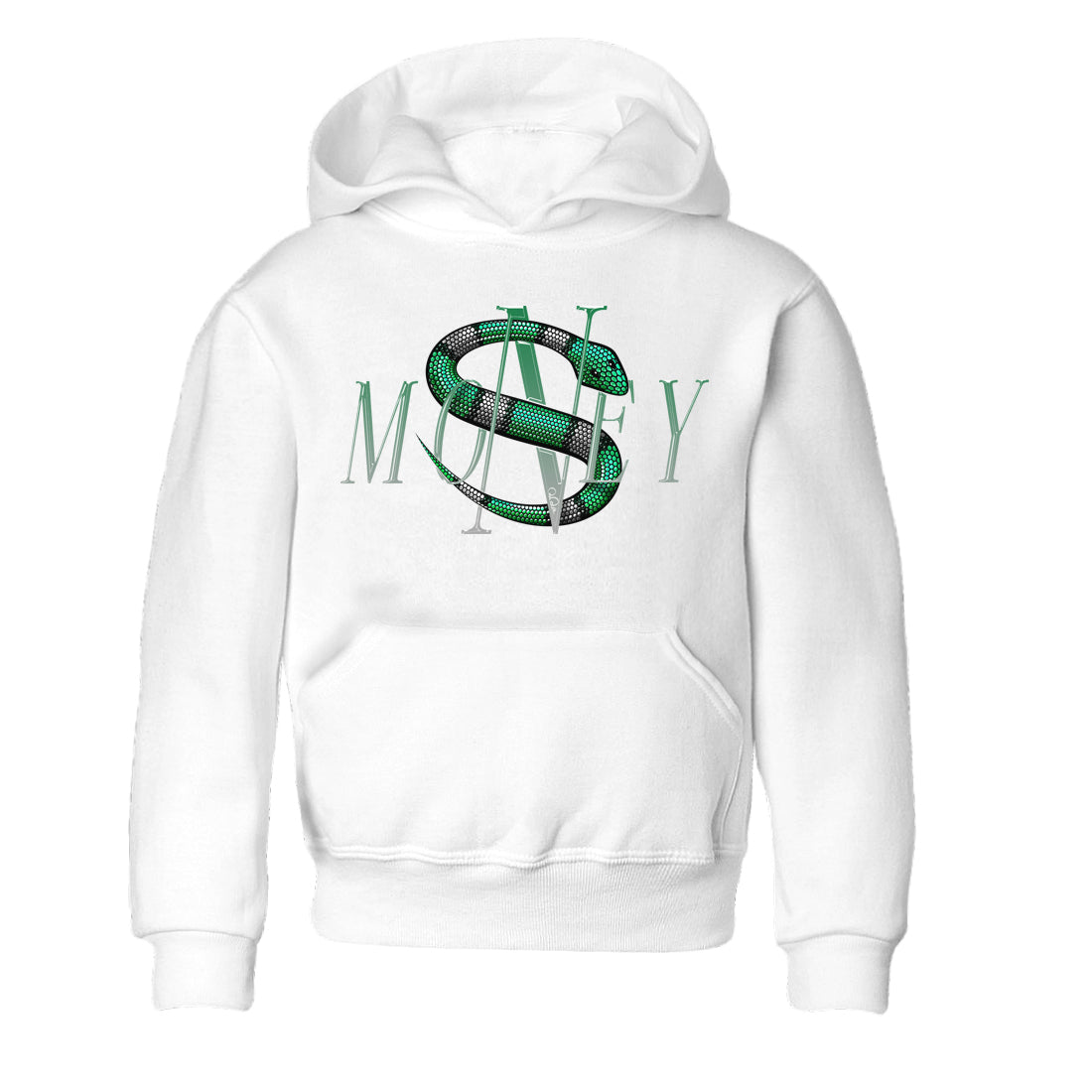 Money Snake Kids Tops - Air Jordan 4 Pine Green SB