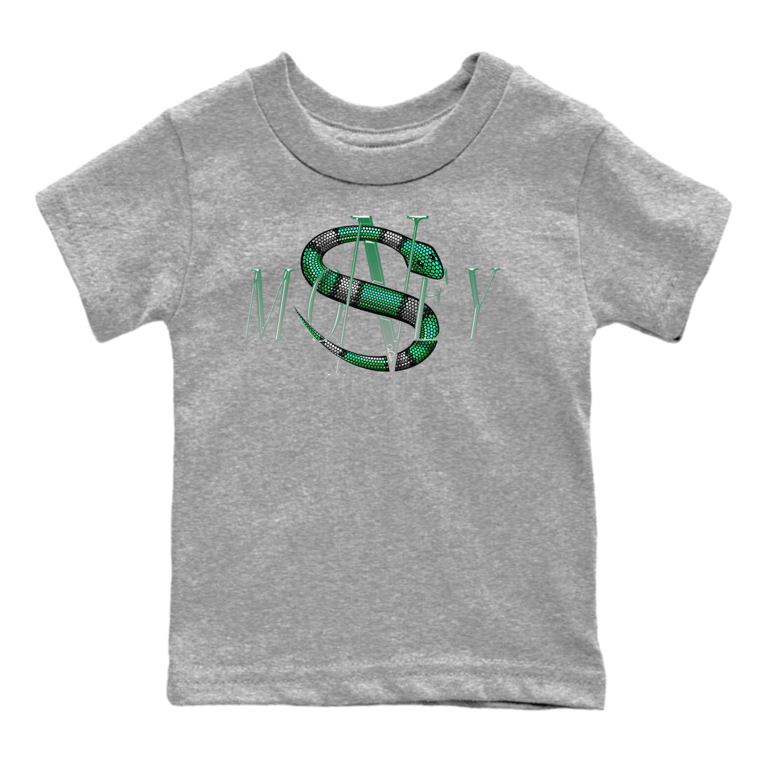 Money Snake Kids Tops - Air Jordan 4 Pine Green SB