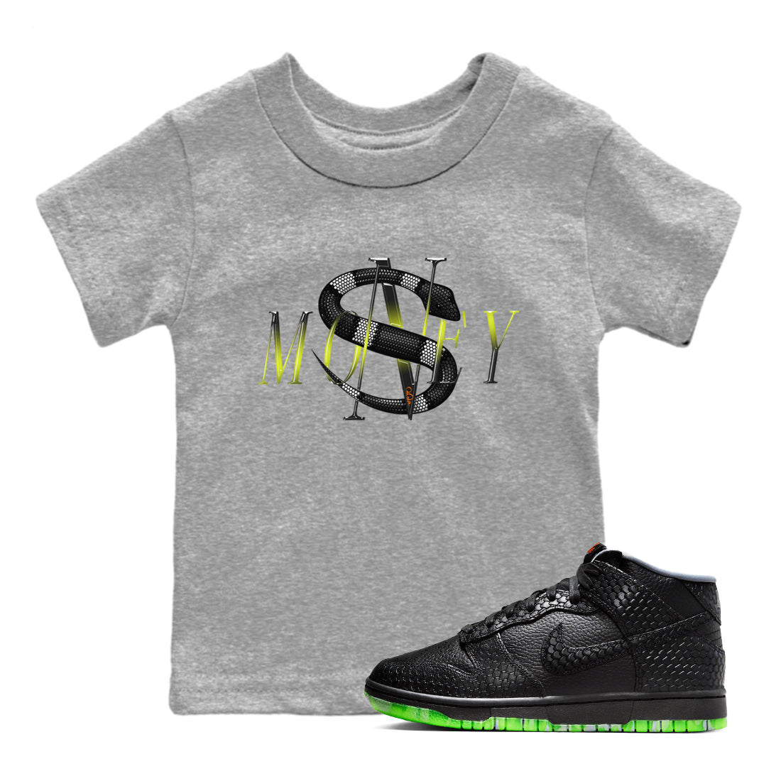 Money Snake snkmatch Tee Kids - Dunk Halloween