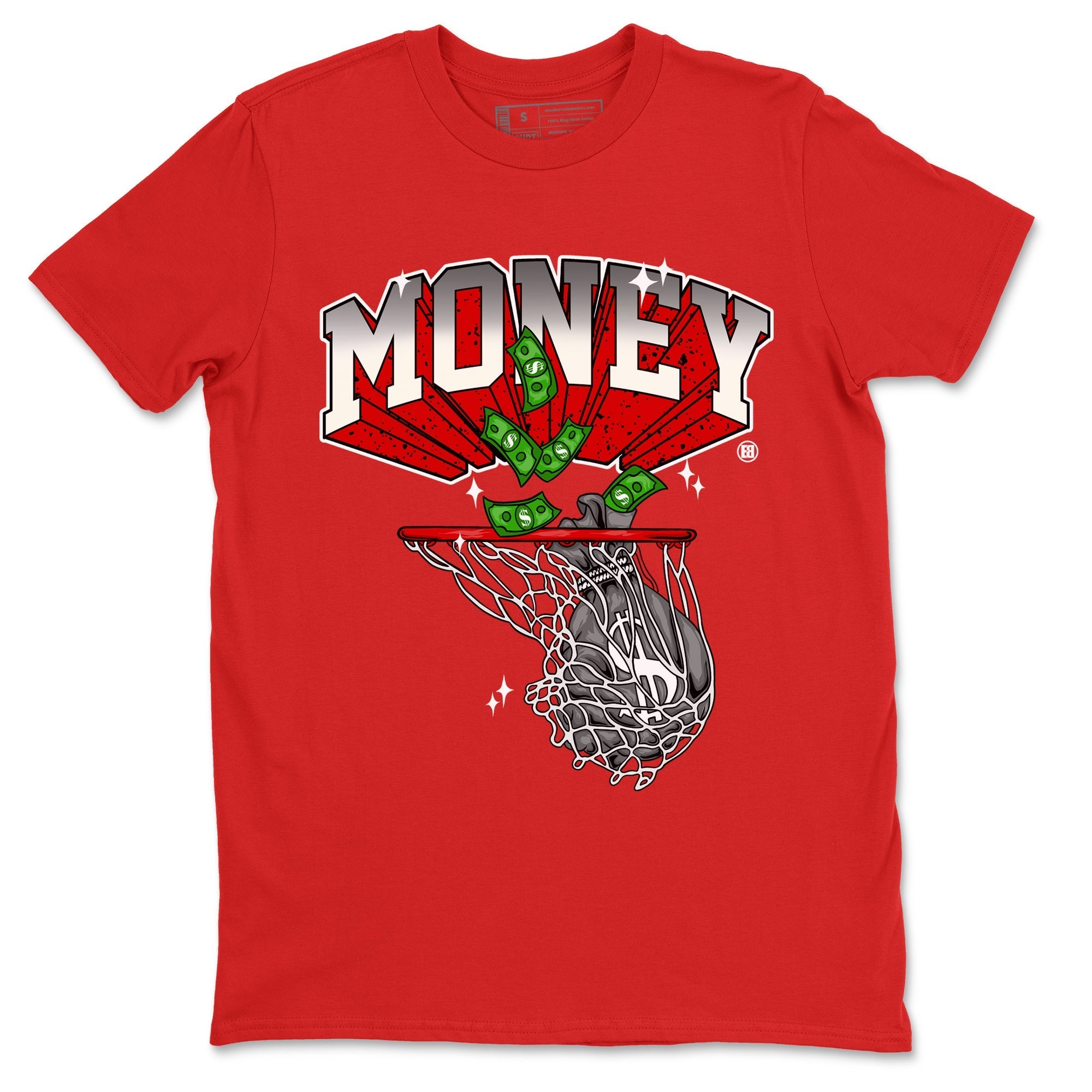 Money Swish Unisex Tops - Air Jordan 4 Red Cement