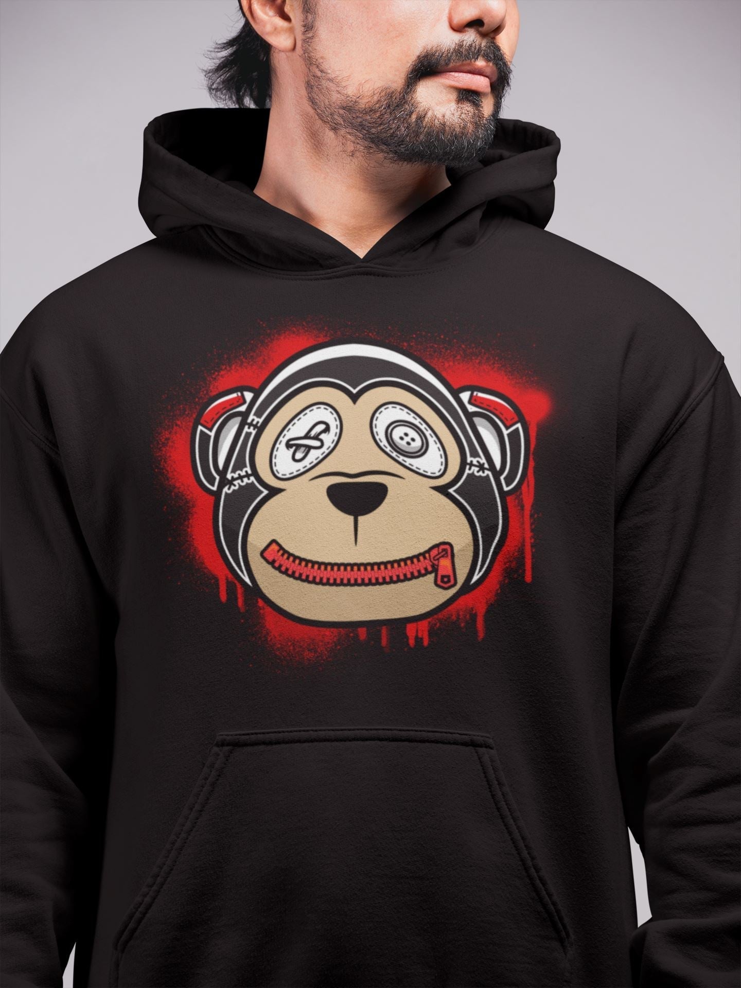 Monkey Face Unisex Tops - Air Jordan 12 Playoffs