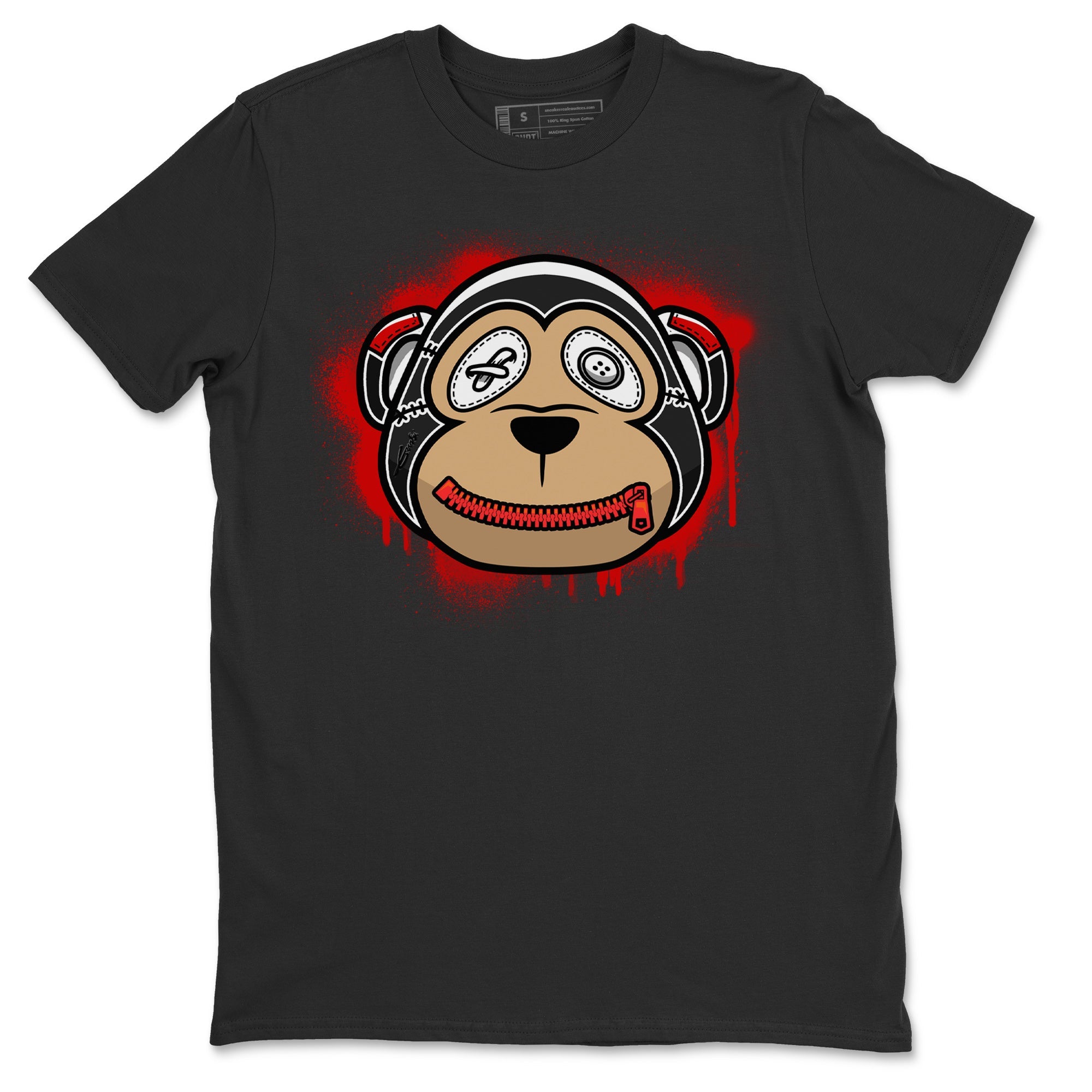 Monkey Face Unisex Tops - Air Jordan 12 Playoffs