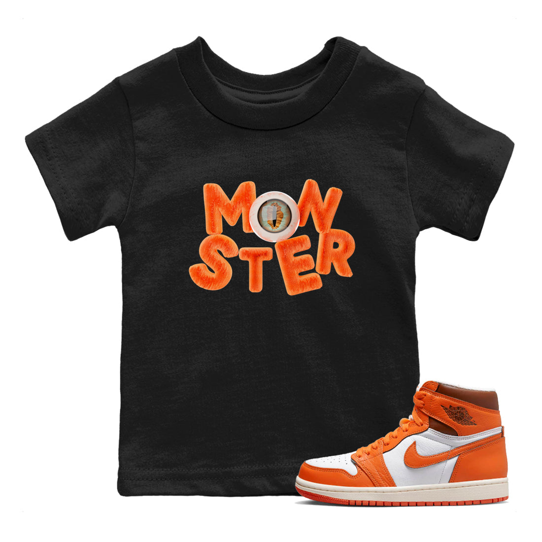 Monster snkmatch Tee Kids - Air Jordan 1 Starfish