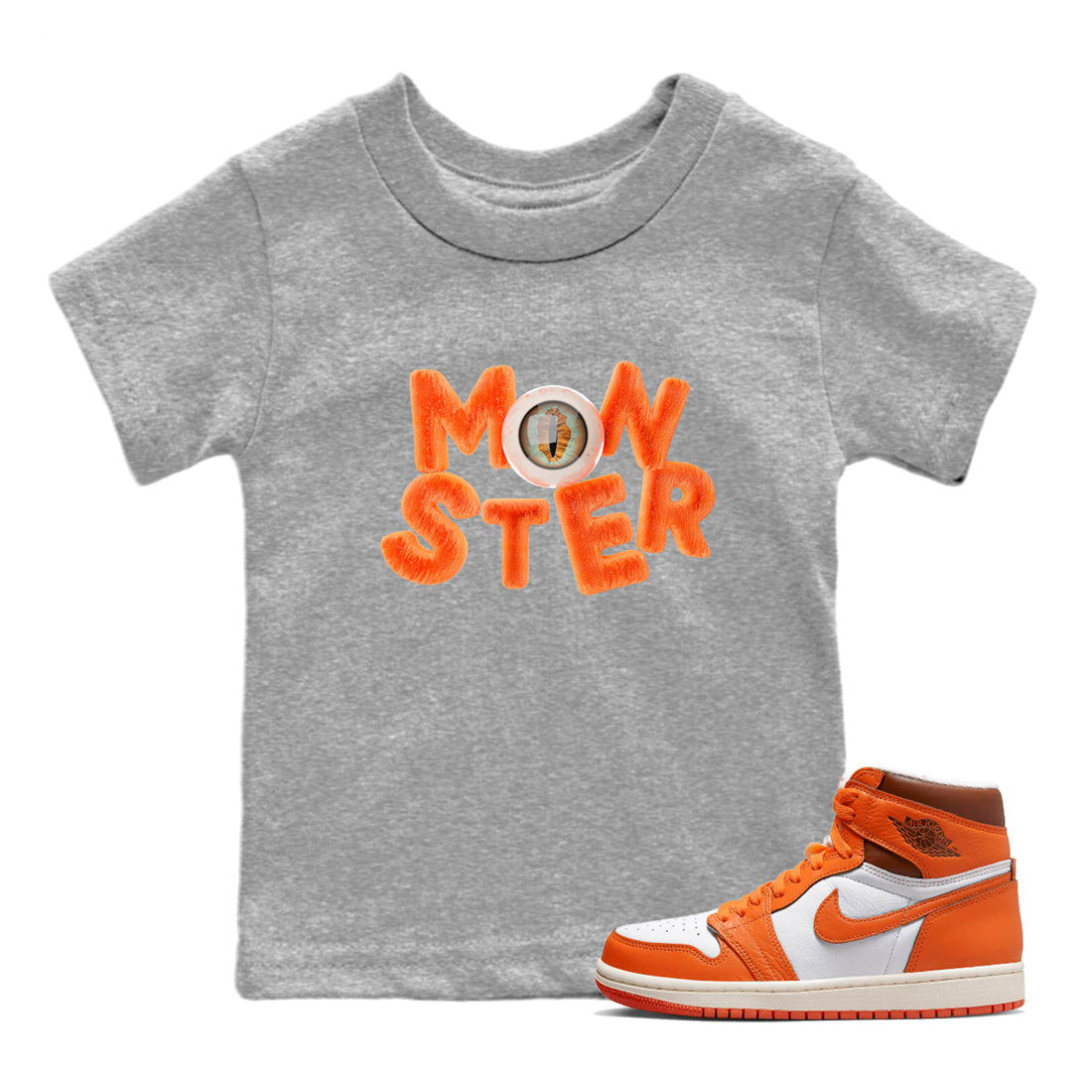 Monster snkmatch Tee Kids - Air Jordan 1 Starfish