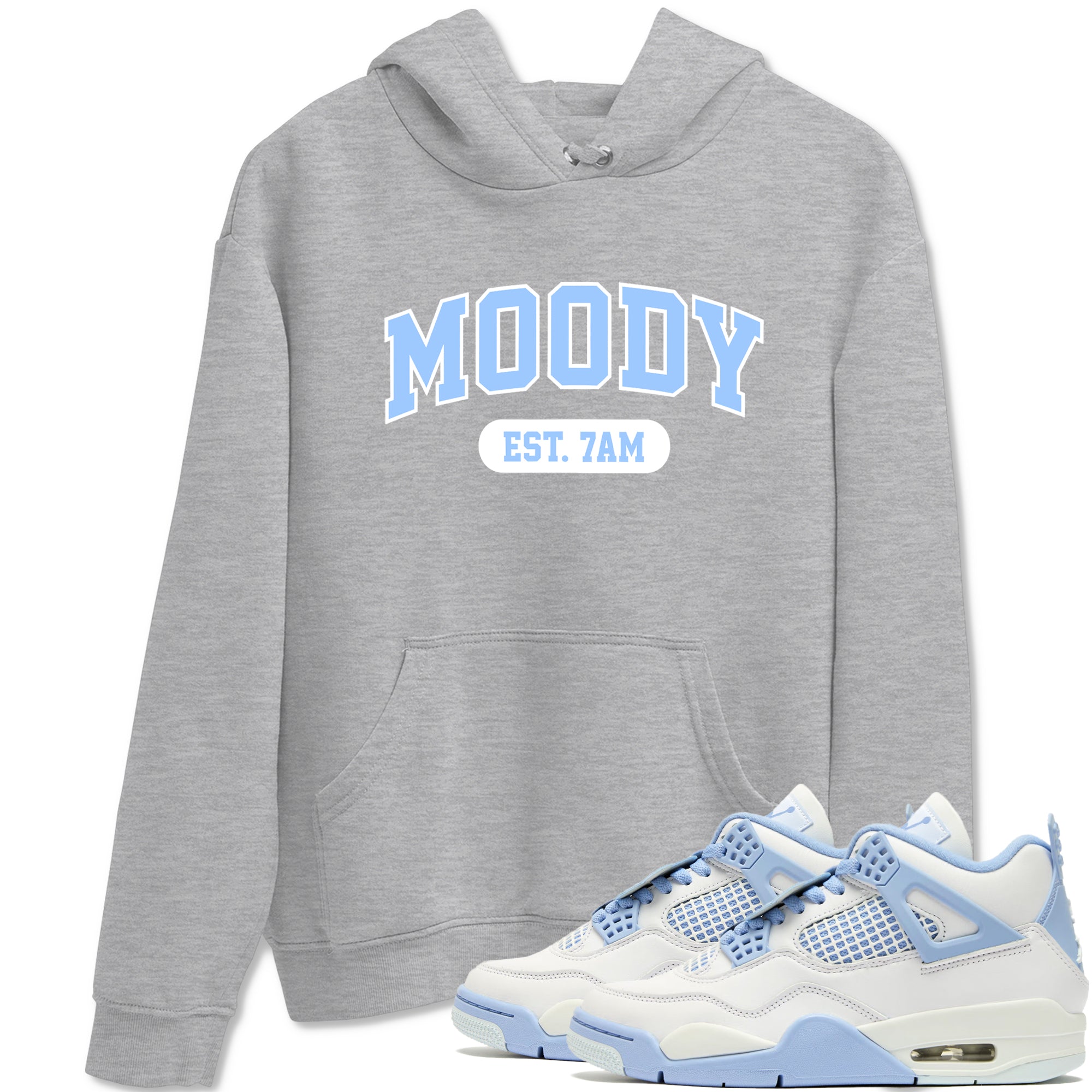 Moody snkmatch Tees - Air Jordan 4 Aluminum