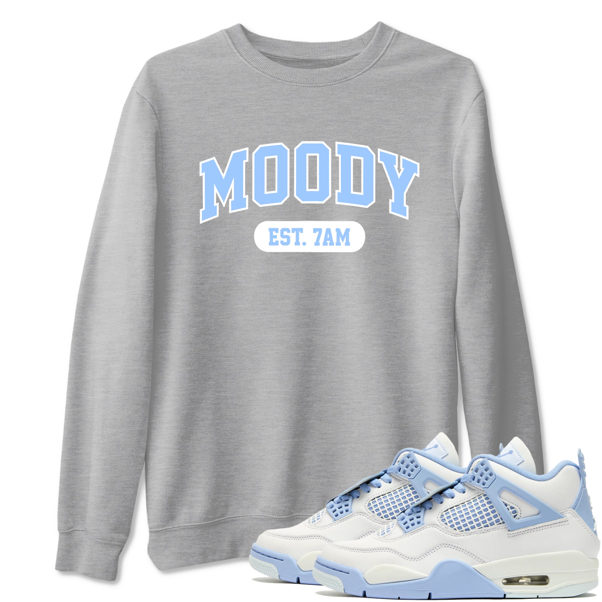 Moody snkmatch Tees - Air Jordan 4 Aluminum