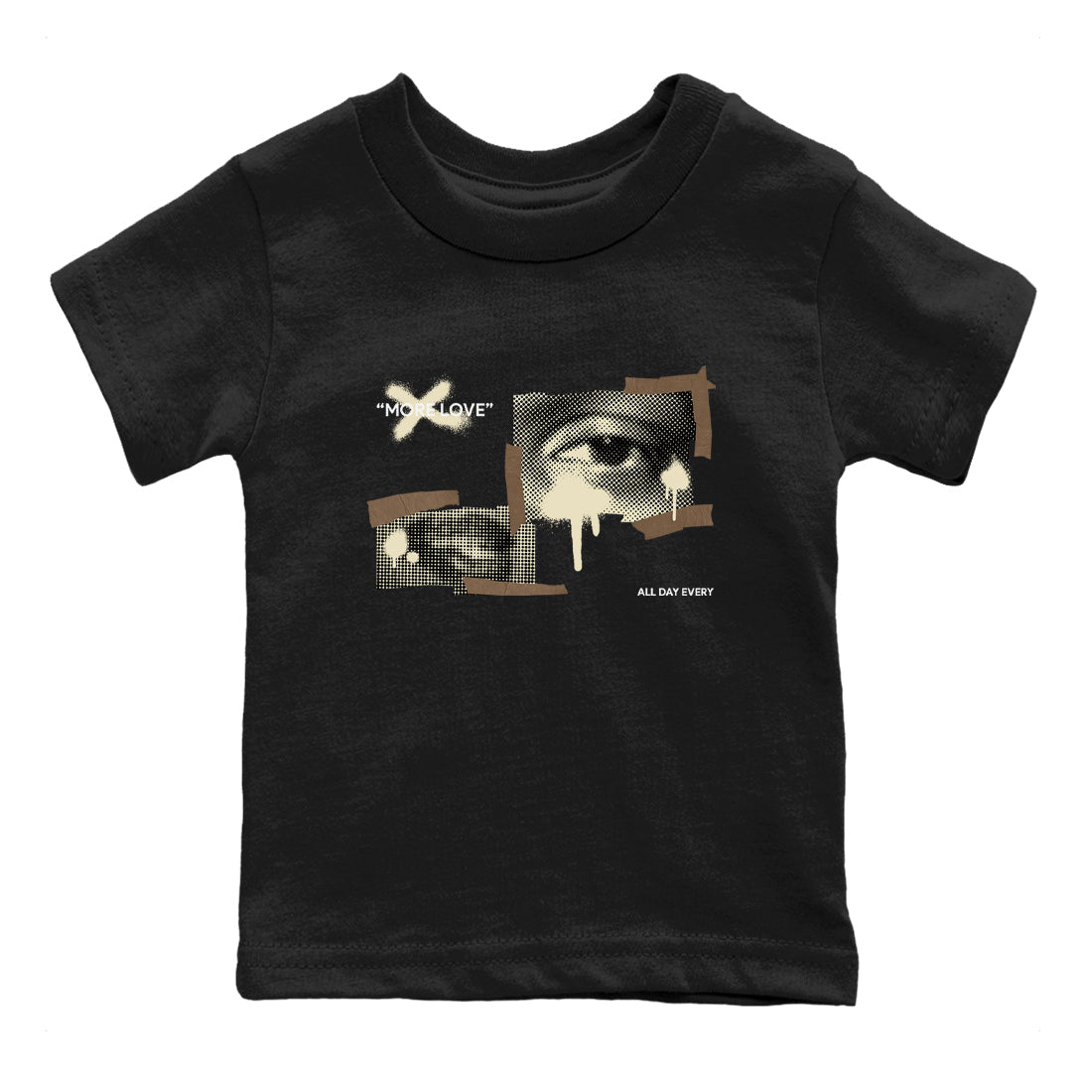 More Love snkmatch Tees Kids - Air Jordan 1 Mocha